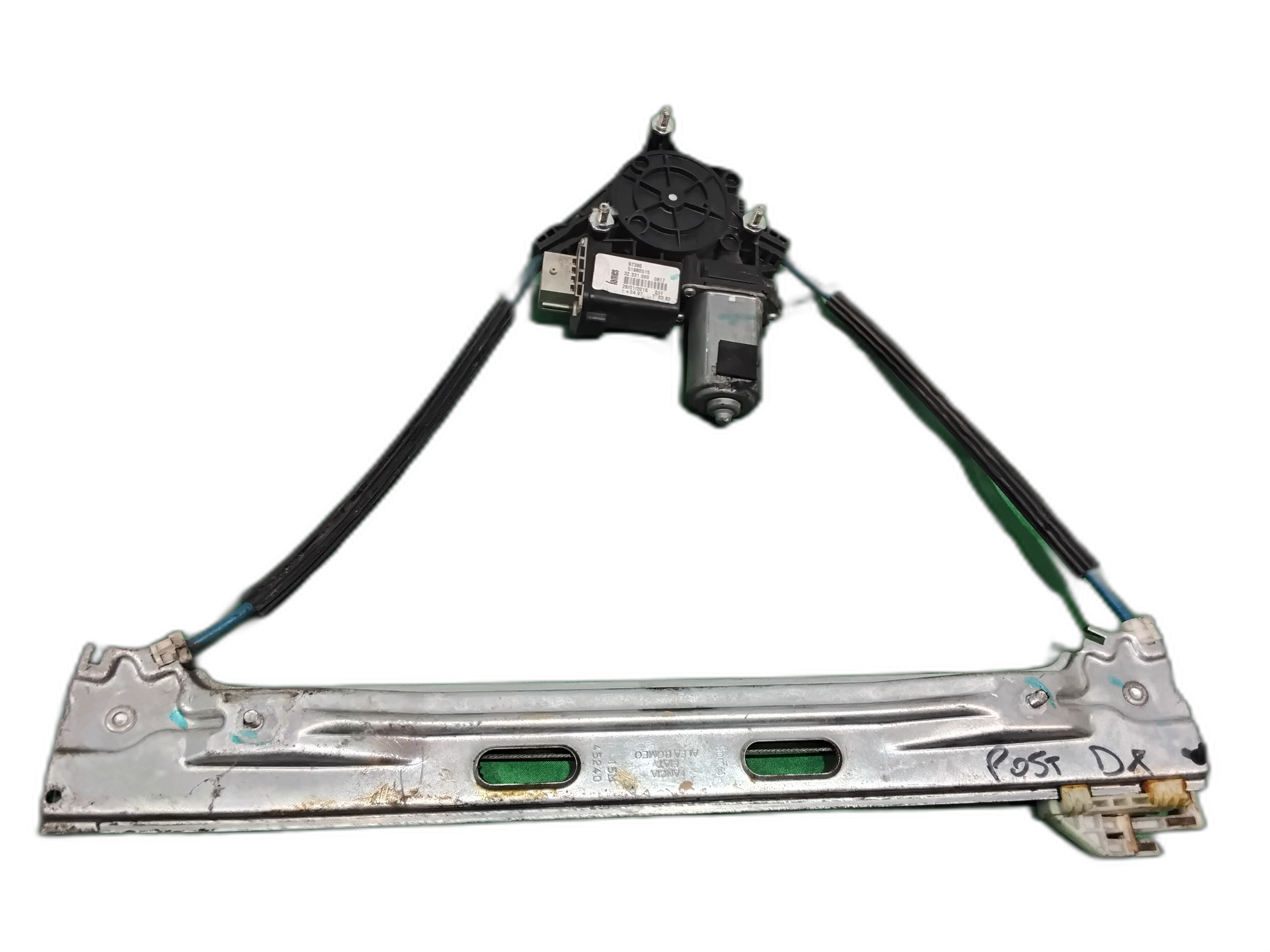 Alzacristallo Porta Post. Destro 51884235 Usato