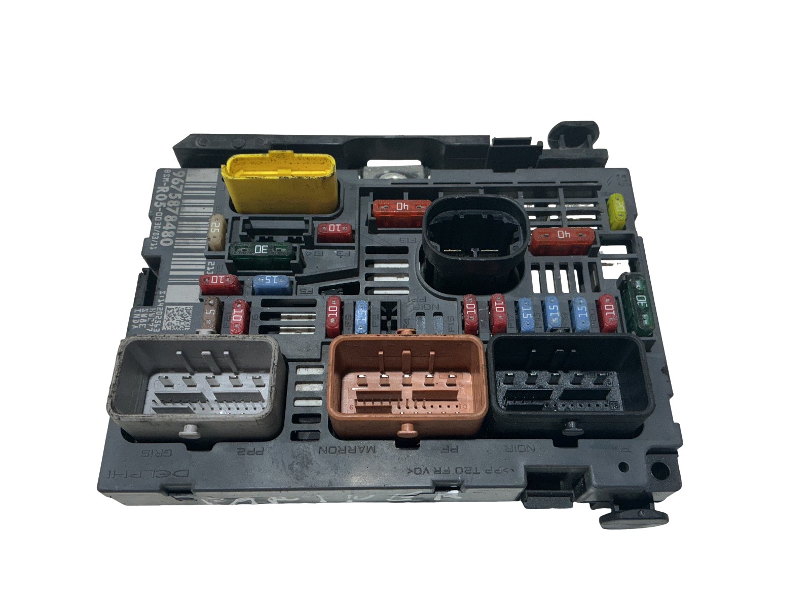 Scatola Fusibili (Delphi) 9675878480 BSM-R05-00 Usato