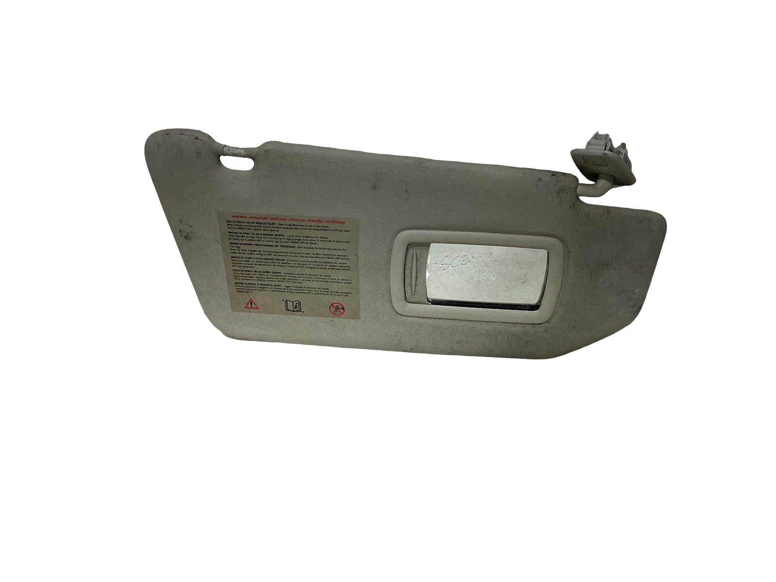 Aletta Parasole Parabrezza Destro 1 Usato