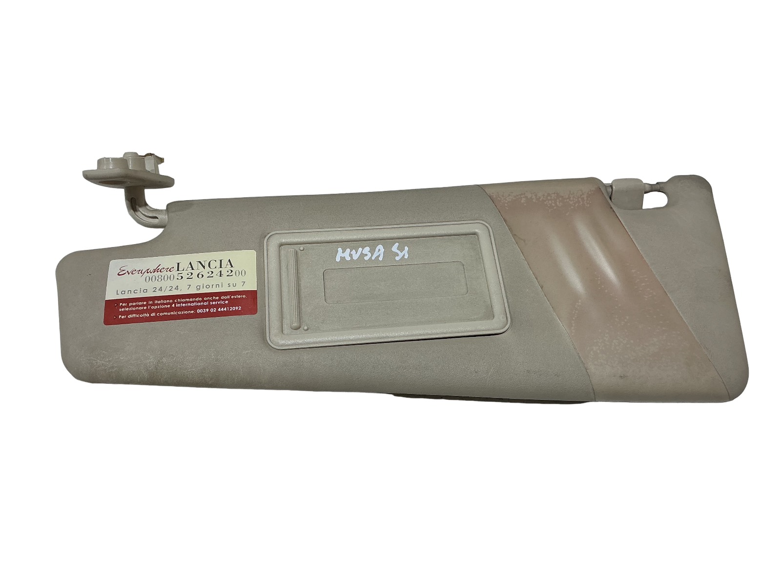 Aletta Parasole Parabrezza Sinistro (Lancia) 735383409 Usato