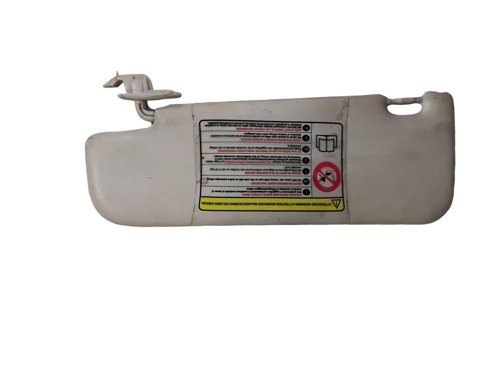 Aletta Parasole Parabrezza Destro D312d385 Usato