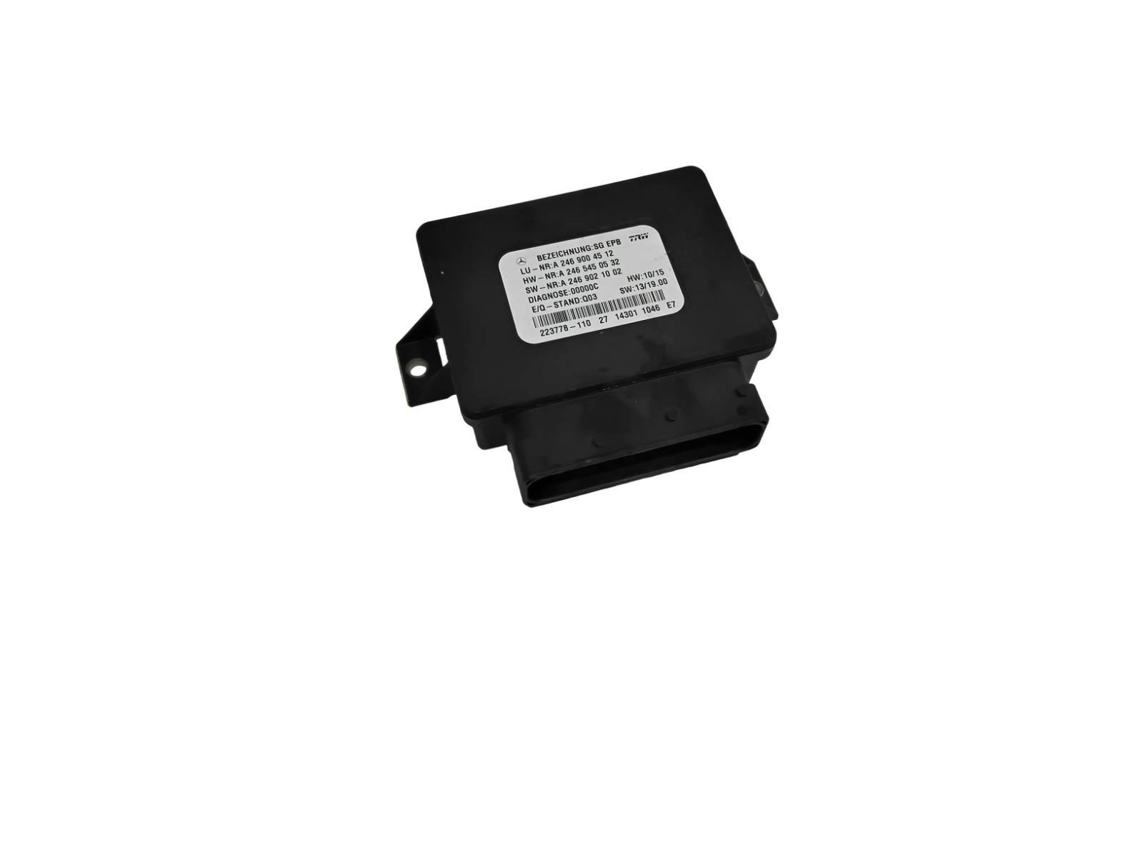 Centralina Freno Stazionamento Elettromeccanico (Trw Mercedes-benz) 223778-110 27 14301 1046 E7 223778-110 Usato