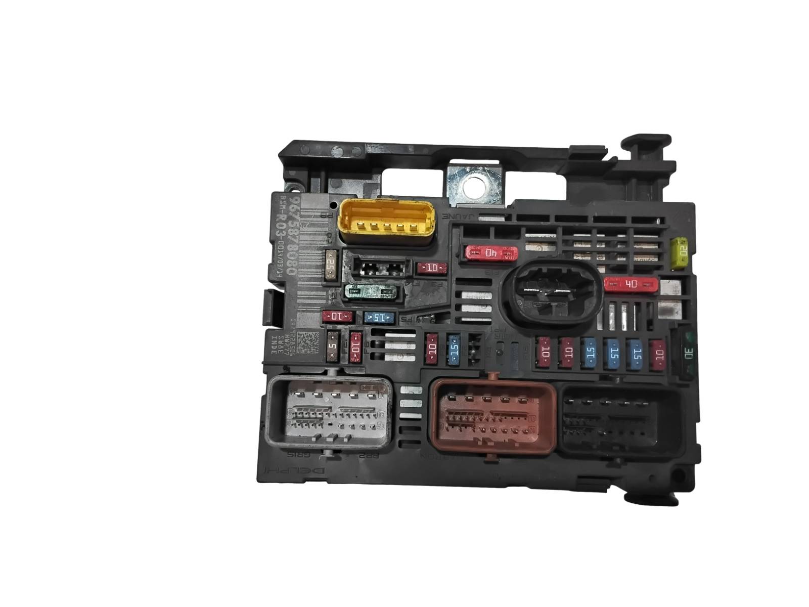 Scatola Fusibili (Delphi) 9675878080 BSM-R03-00 Usato