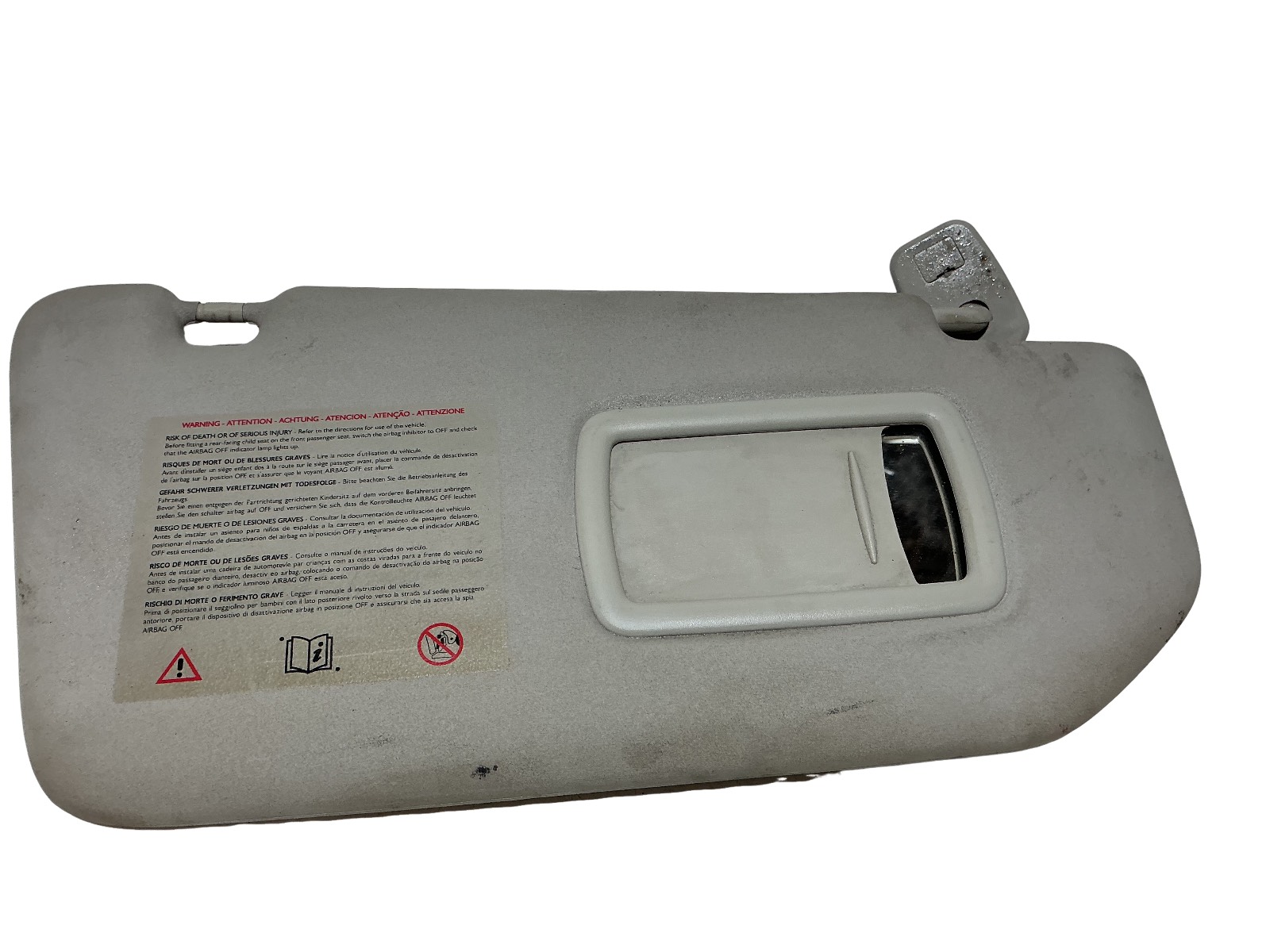 Aletta Parasole Parabrezza Destro 964010023R Usato