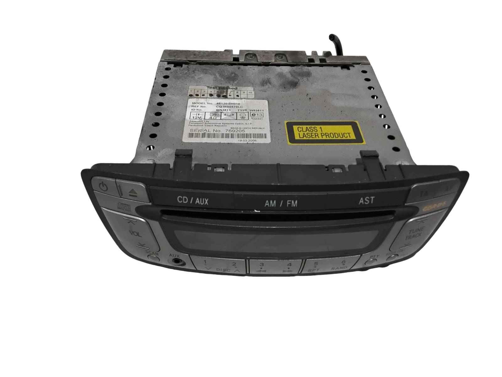 Autoradio (Panasonic) 961601K0504X Usato