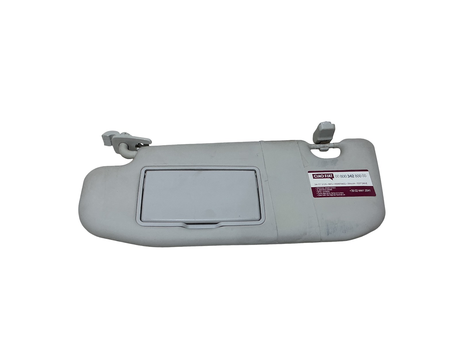 Aletta Parasole Parabrezza Sinistro (Fiat) 735698936 Usato