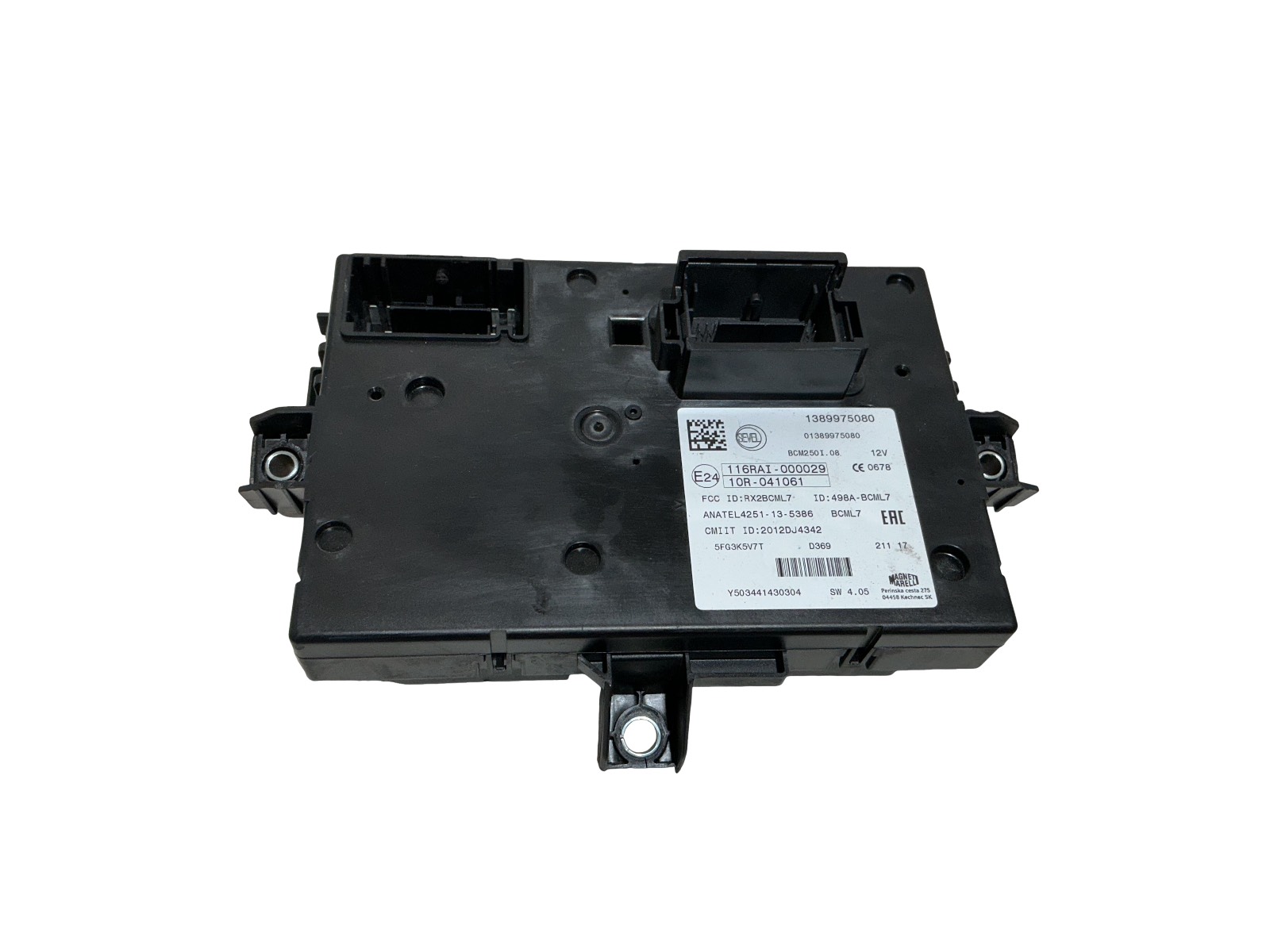 Scatola Fusibili (Magneti Marelli) 1389975080 D369 Usato