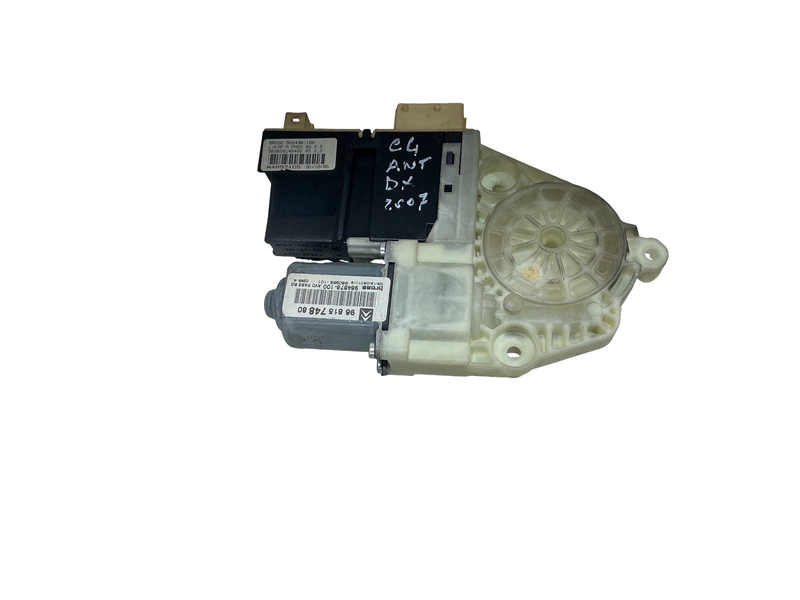 Motorino Alzacristallo Porta Ant. Destro (Brose Siemens) 9222AV 965496-100 Usato