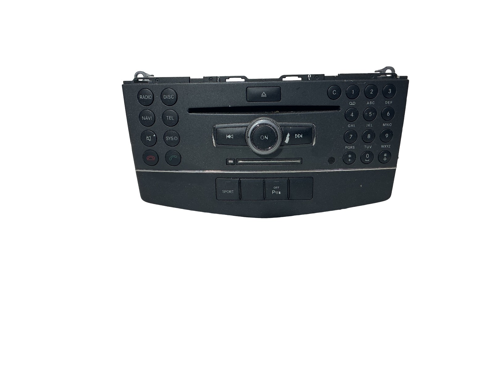 Autoradio (Mercedes-benz Mitsubishi Electric) A2049060902 NR-204-1E-3 Usato