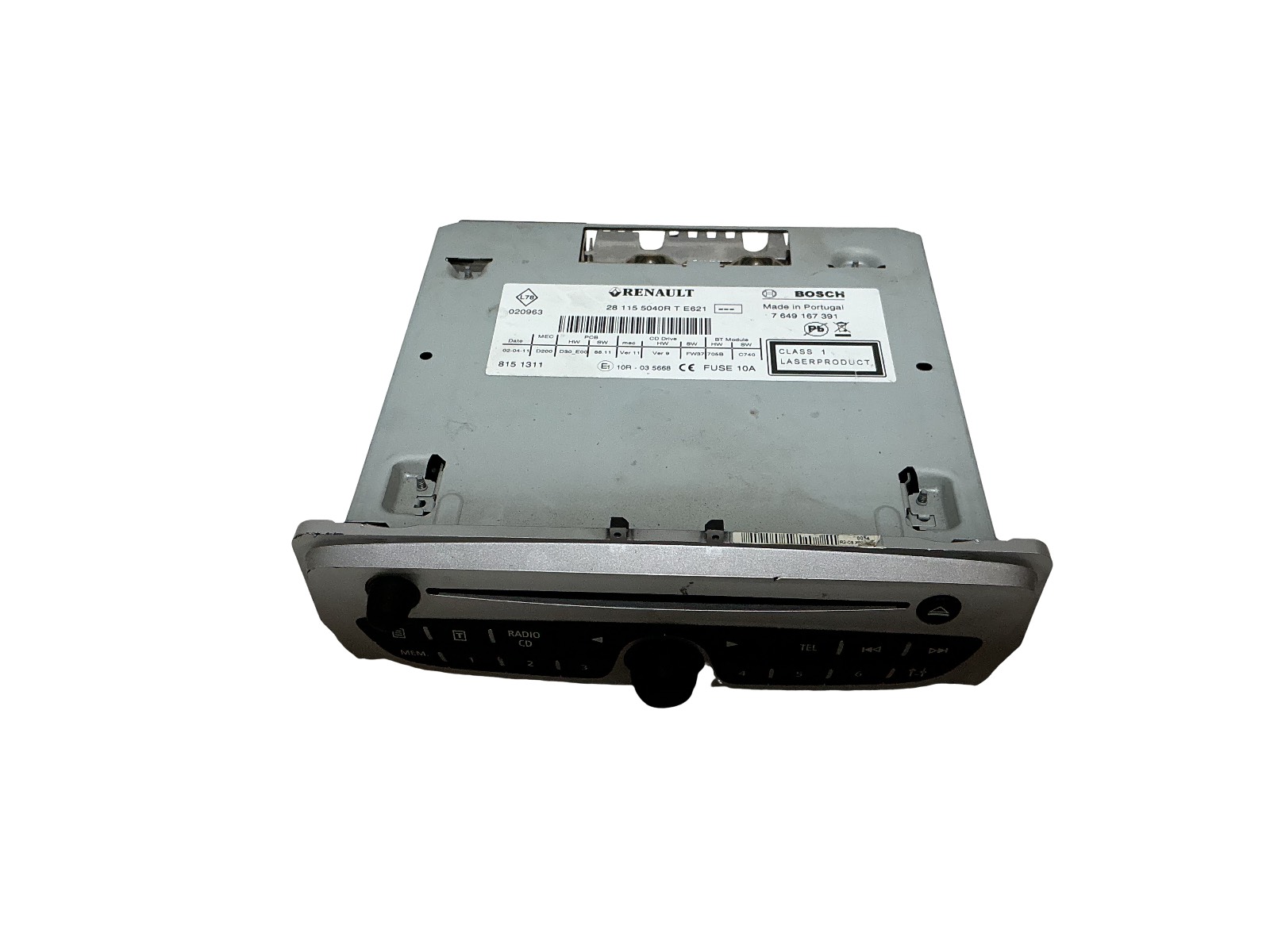 Autoradio (Bosch Renault) 281155040rt 7649167391 Usato