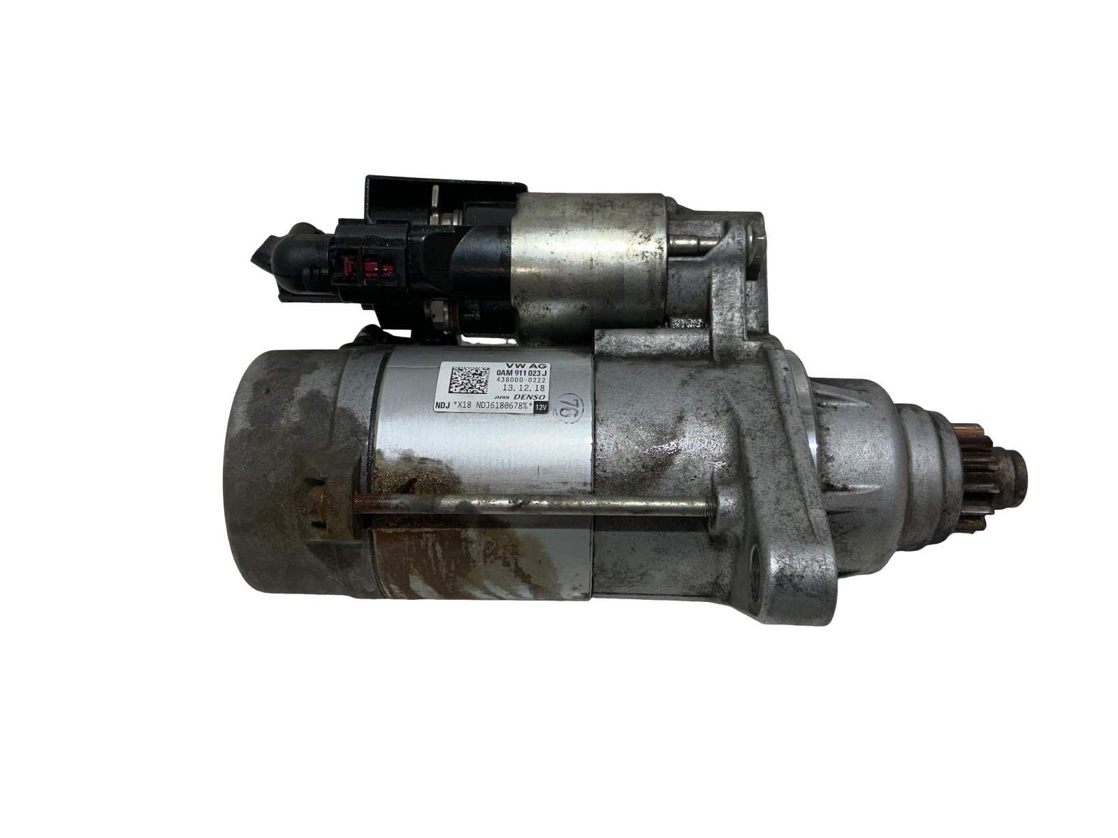 Motorino Avviamento (Denso Vw Ag) 02Z911021K 438000-0222 Usato