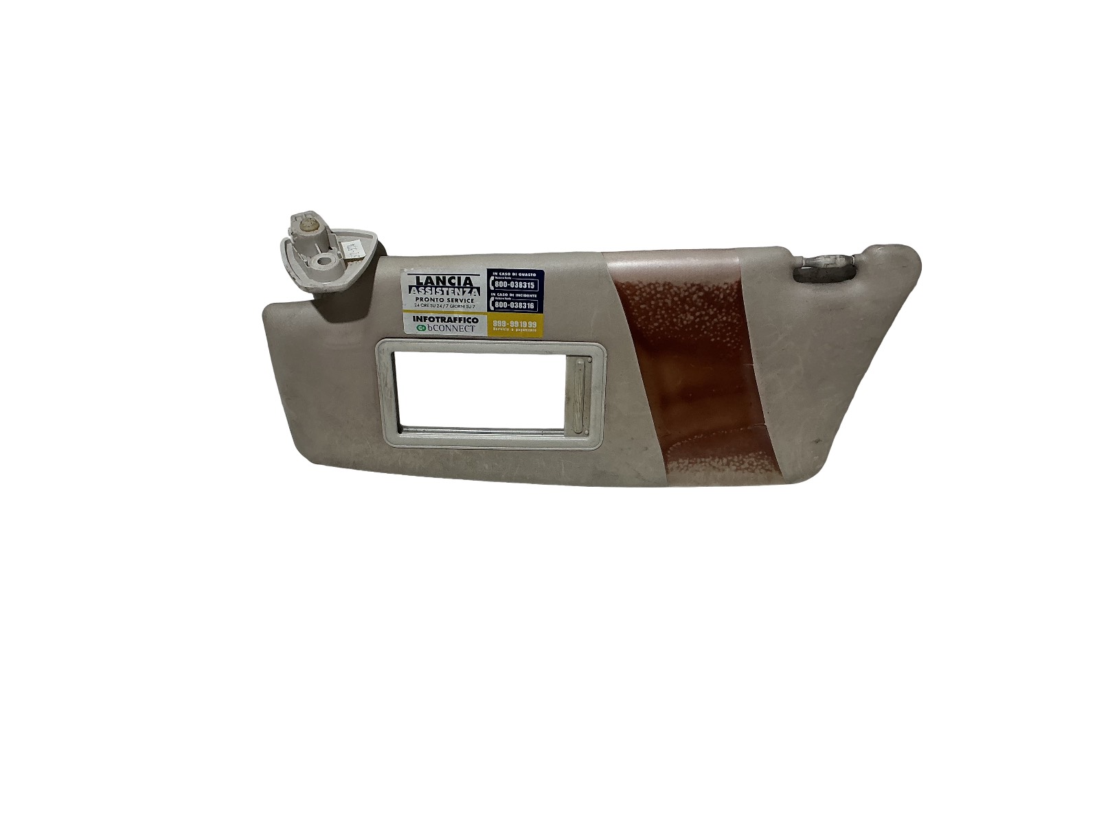 Aletta Parasole Parabrezza Sinistro (Lancia) 1 Usato