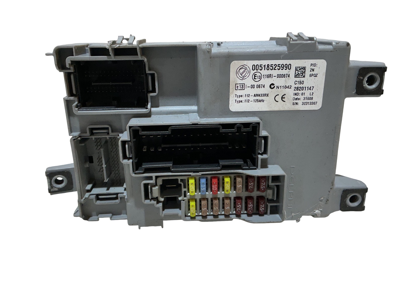 Scatola Fusibili (Delphi) 00518525990 Usato