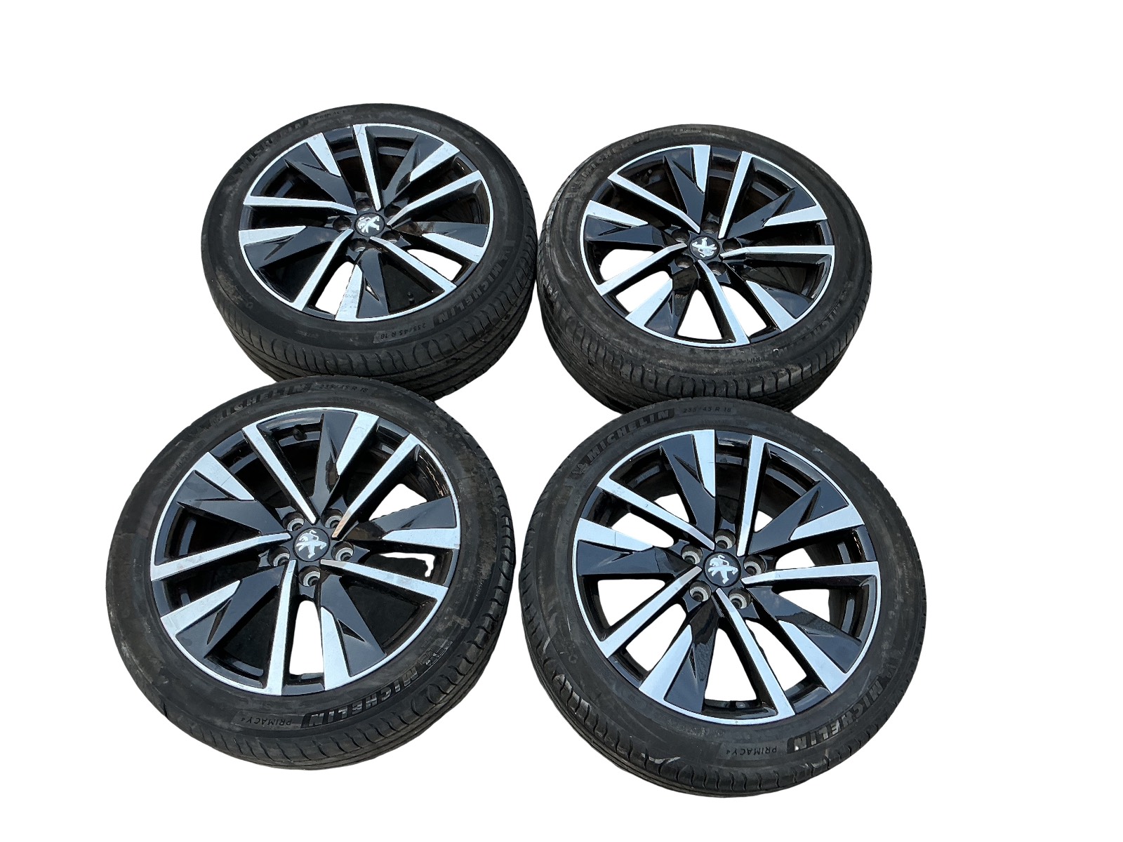 4 Cerchi In Lega (Michelin Peugeot Michelin) 98171053xy Usato