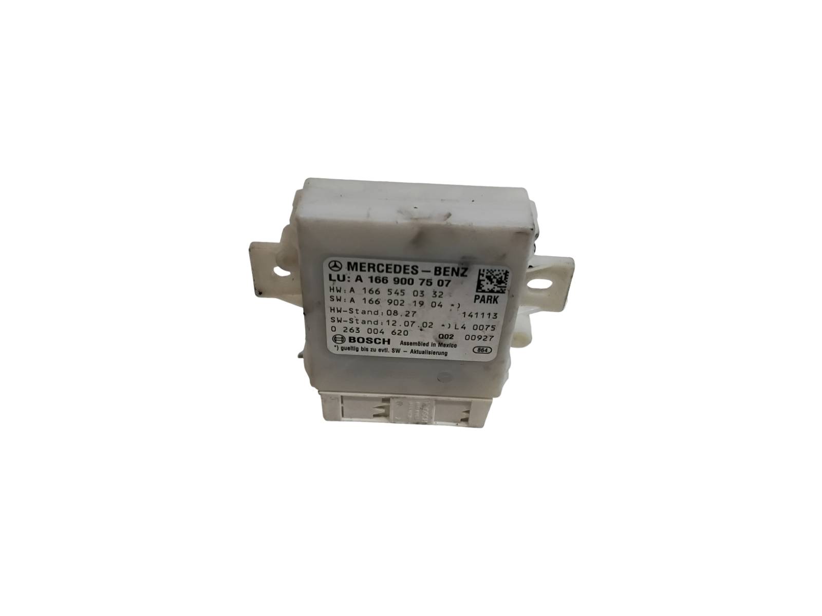 Centralina Sensori Parcheggio (Mercedes-benz) A 166 900 75 07 0 263 004 620 Usato