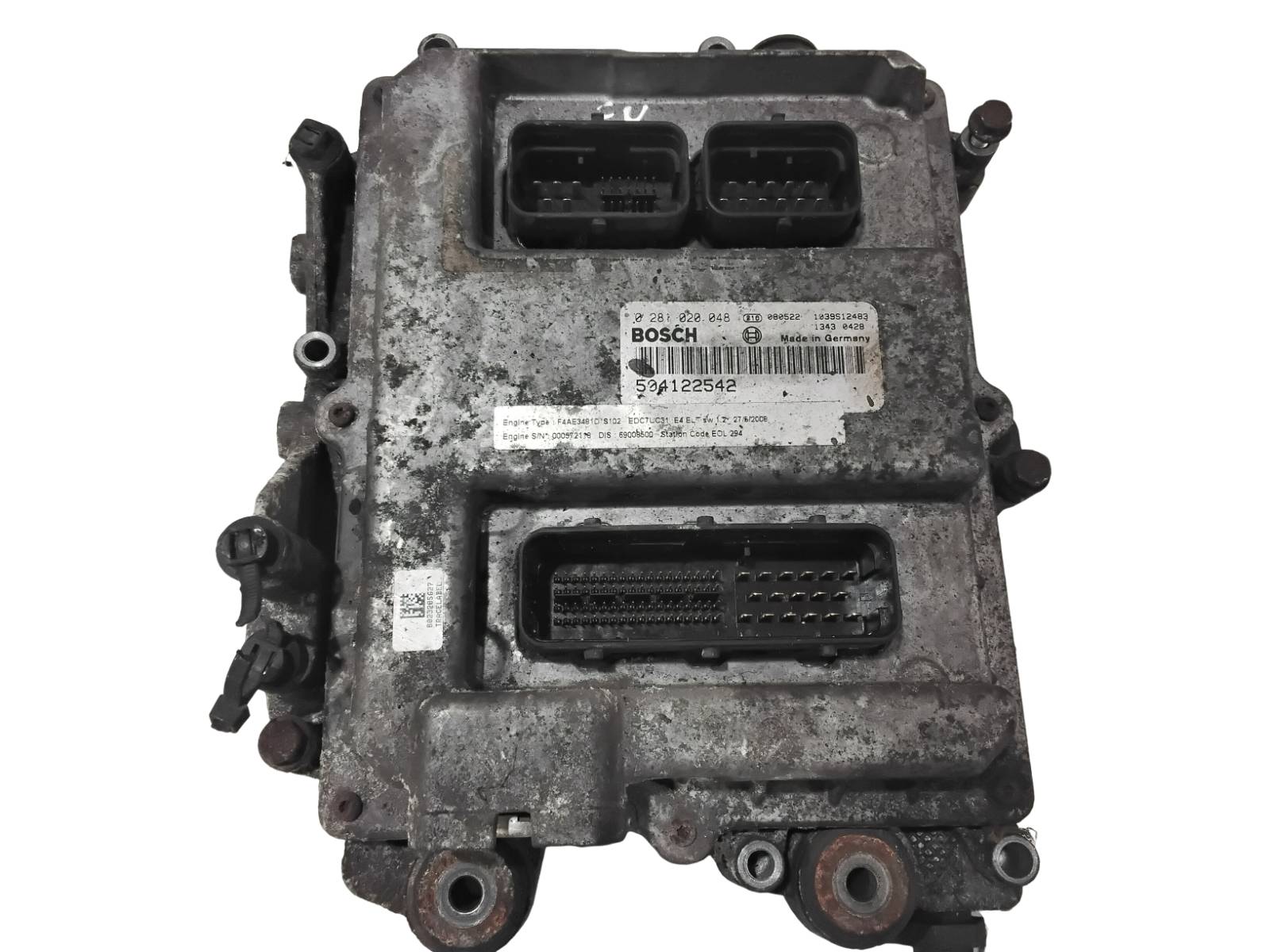 Centralina Iniezione (Bosch Iveco) 504122542 0 281 020 048 Usato