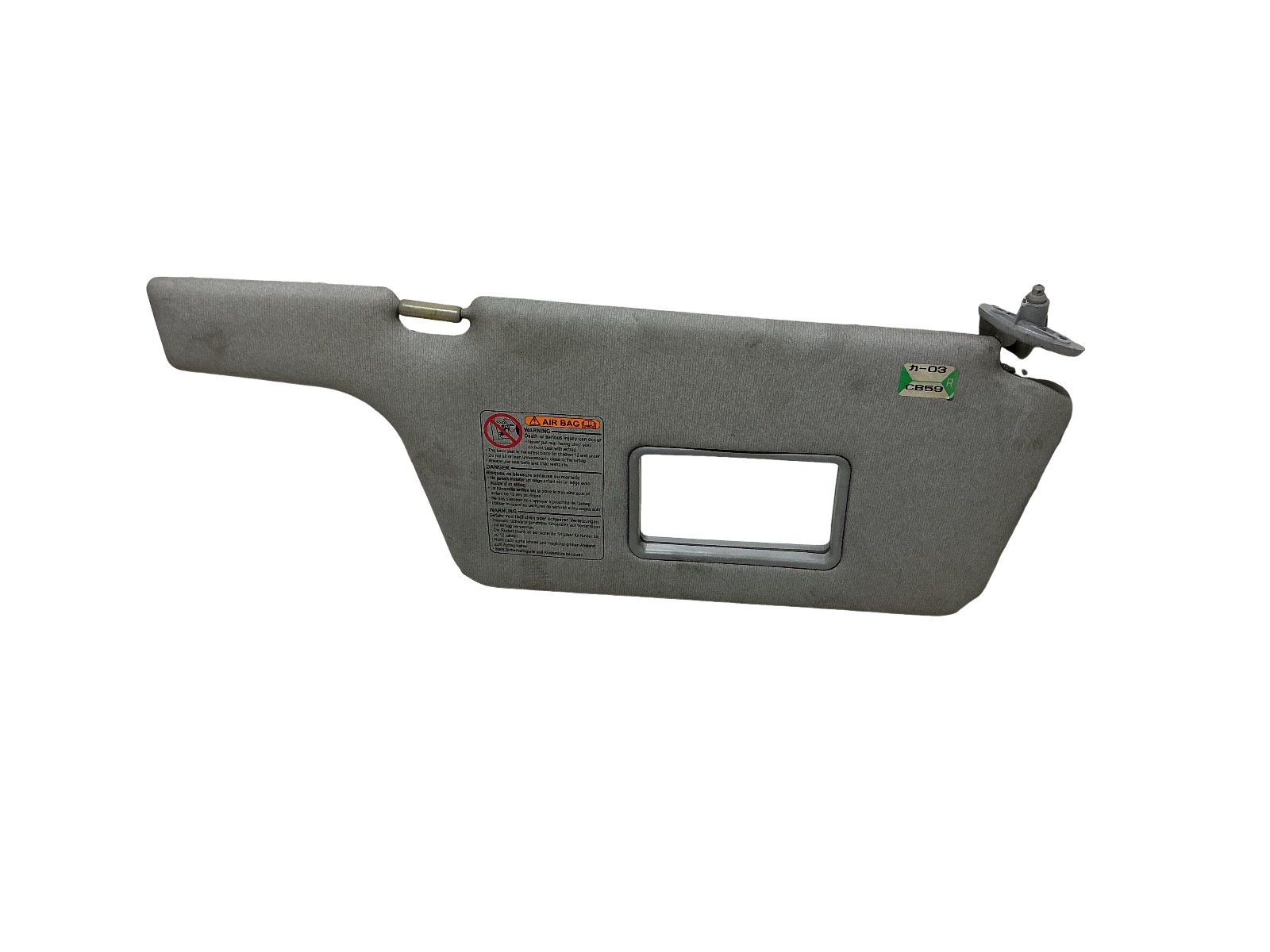 Aletta Parasole Parabrezza Destro 1 Usato