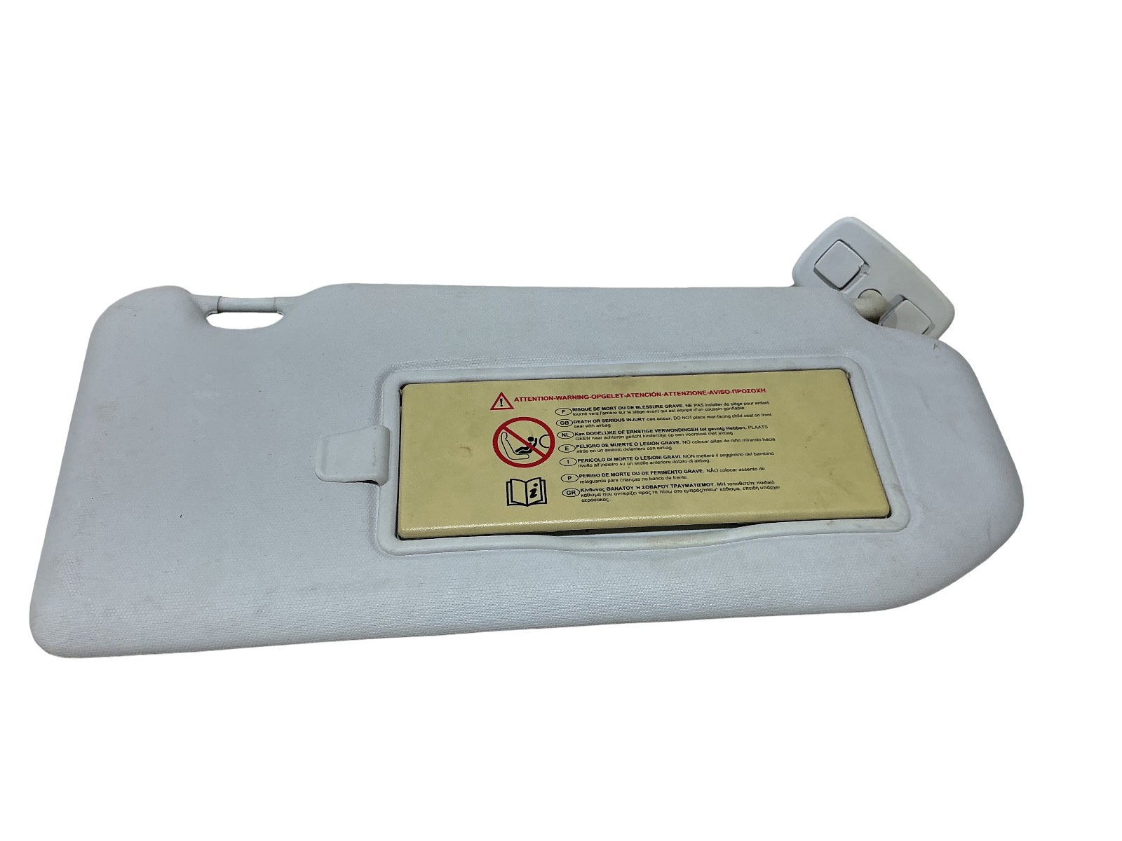 Aletta Parasole Parabrezza Destro 16117324BK Usato