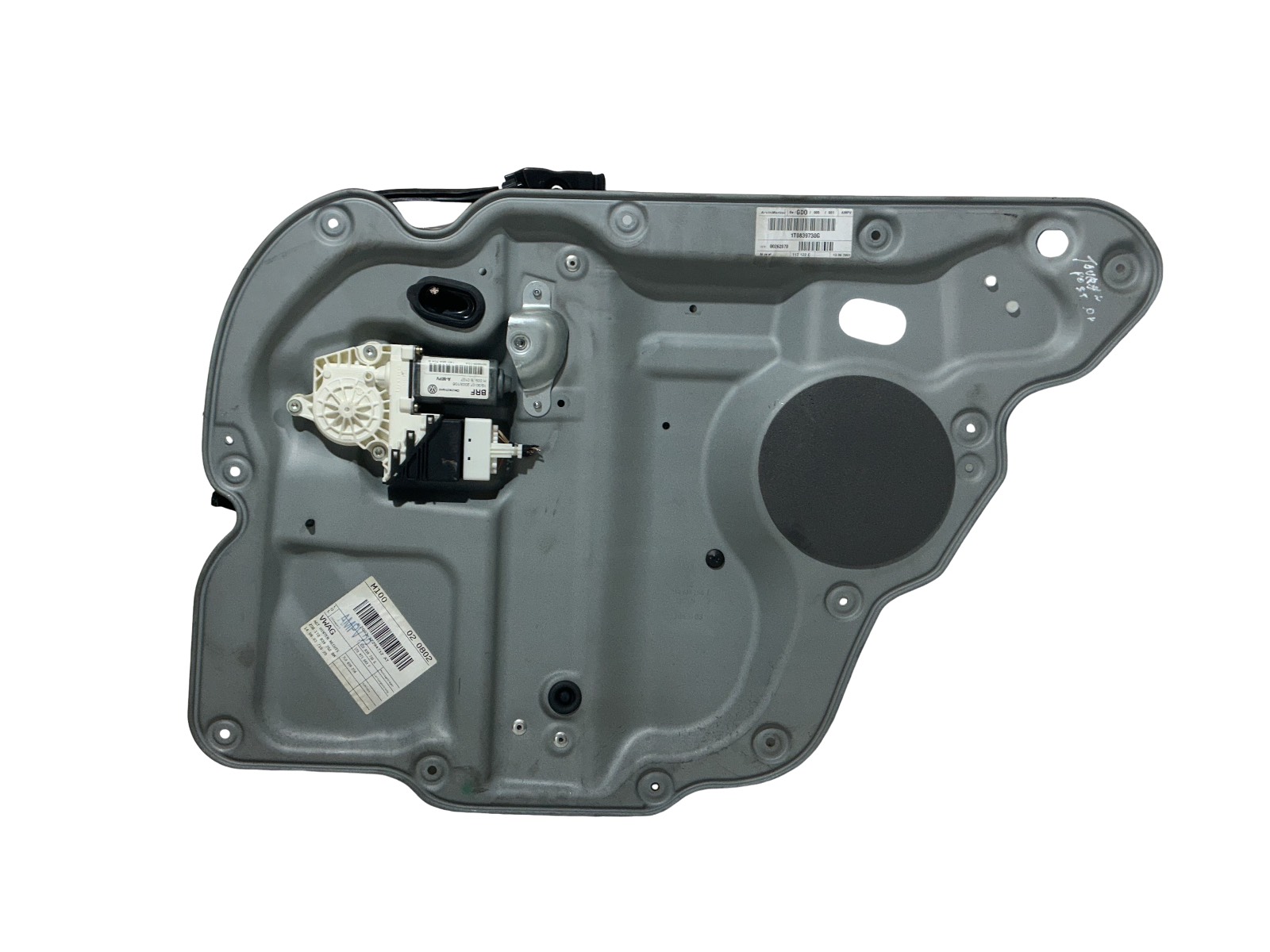 Alzacristallo Elettr. Porta Post. Destro (Vwag) 1T0839462P Usato