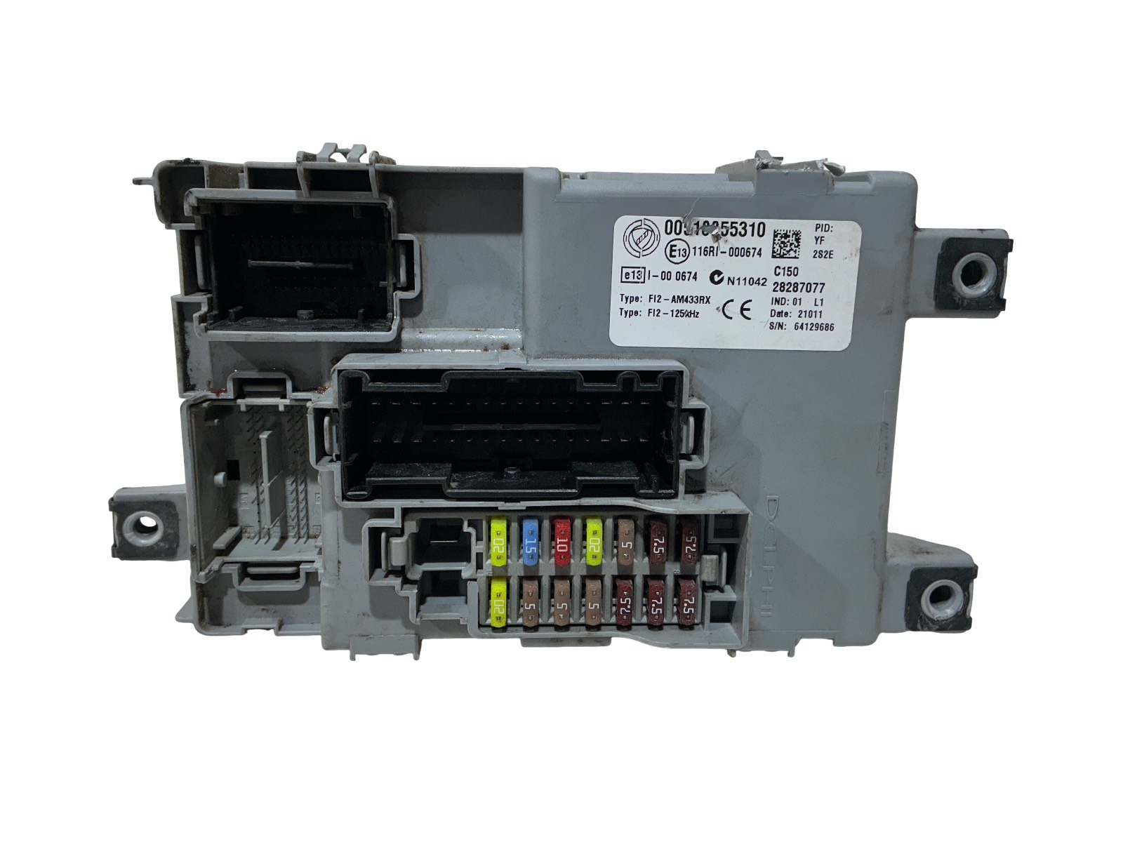 Scatola Fusibili (Delphi) 00518855310 28287077 Usato