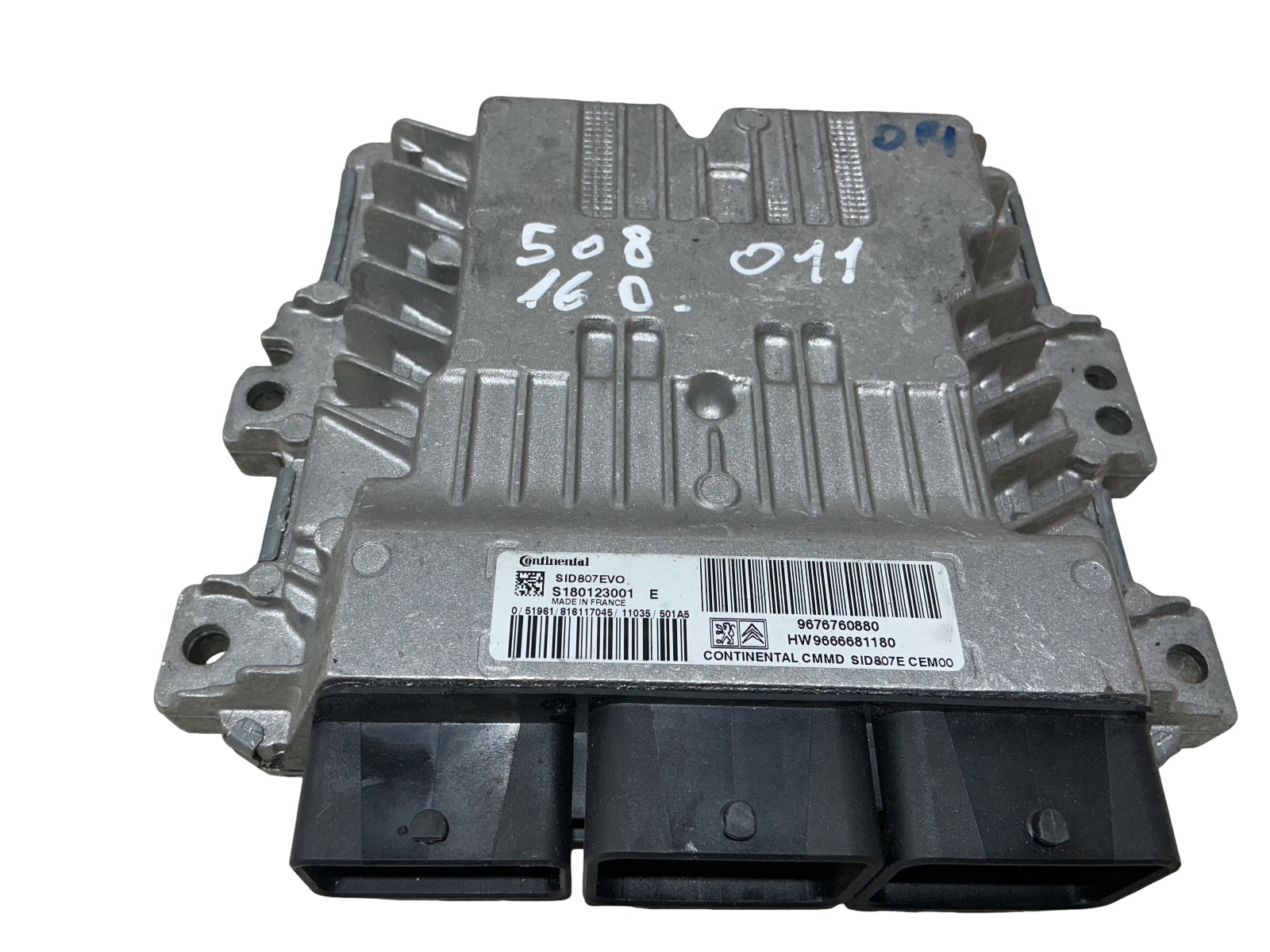 Centralina Iniezione (Continental) 9676760880 S180123001 Usato