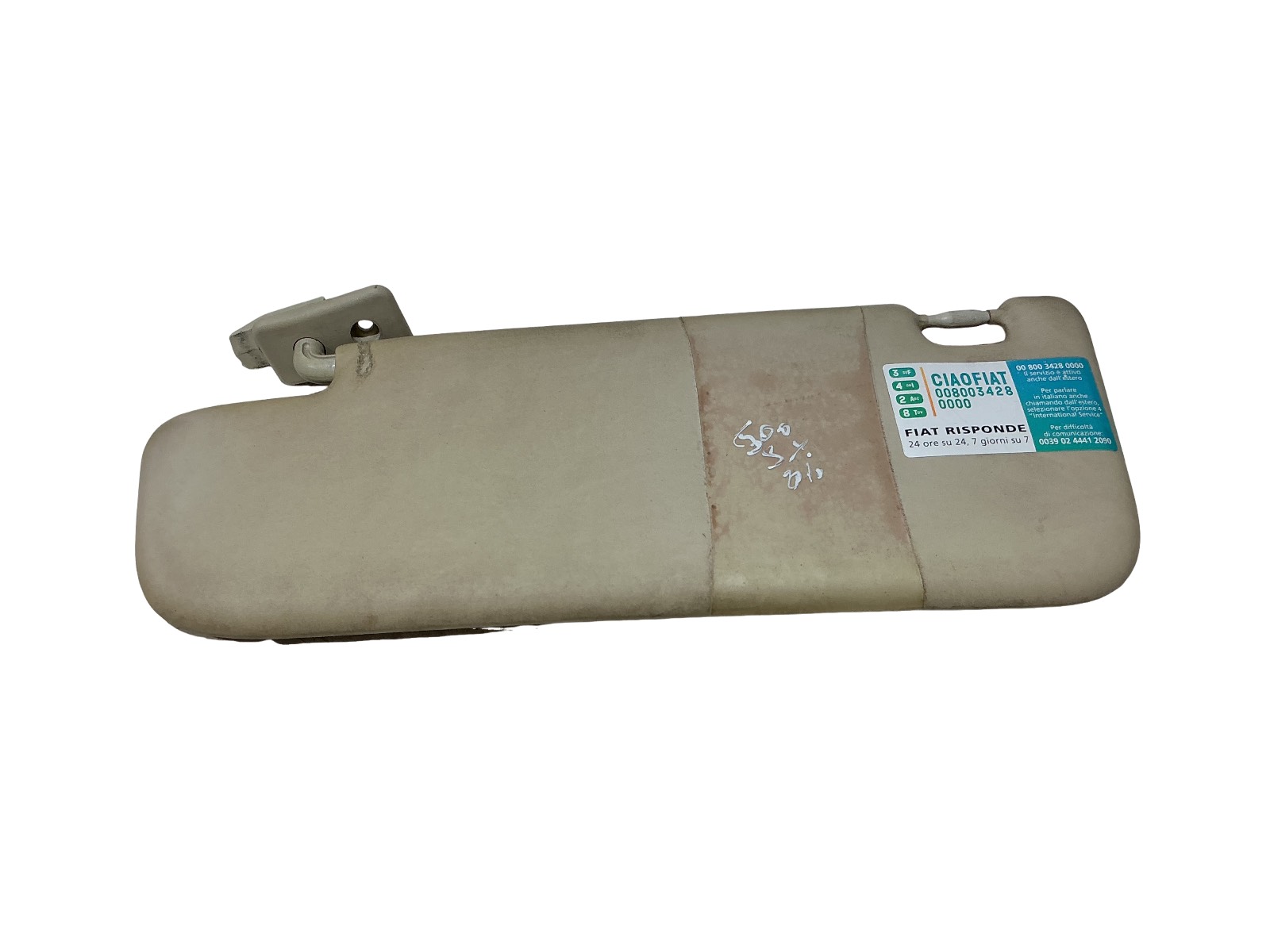 Aletta Parasole Parabrezza Sinistro (Fiat) 735643362 Usato