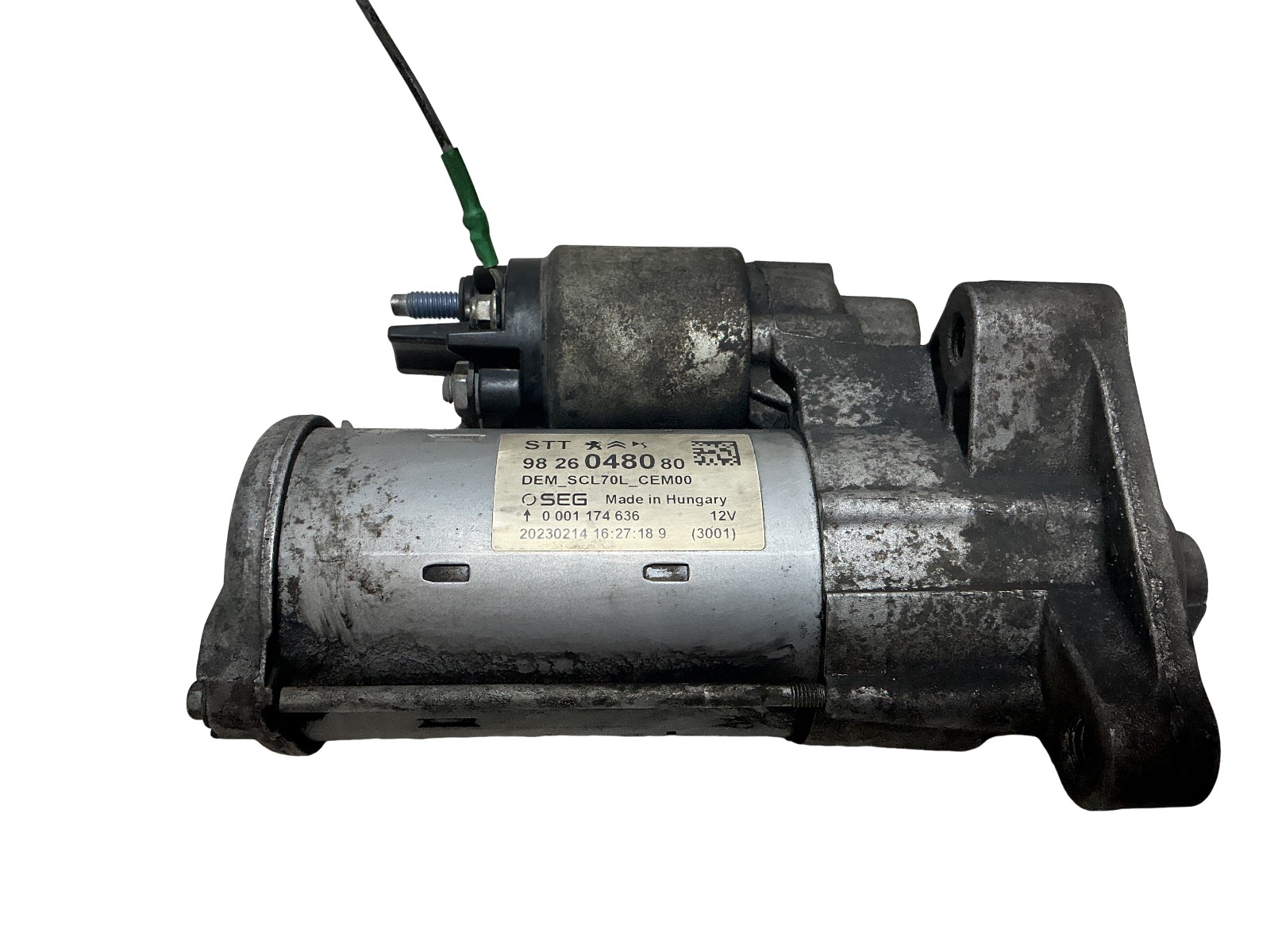 Motorino Avviamento (Seg) 9826048080 0001174636 Usato