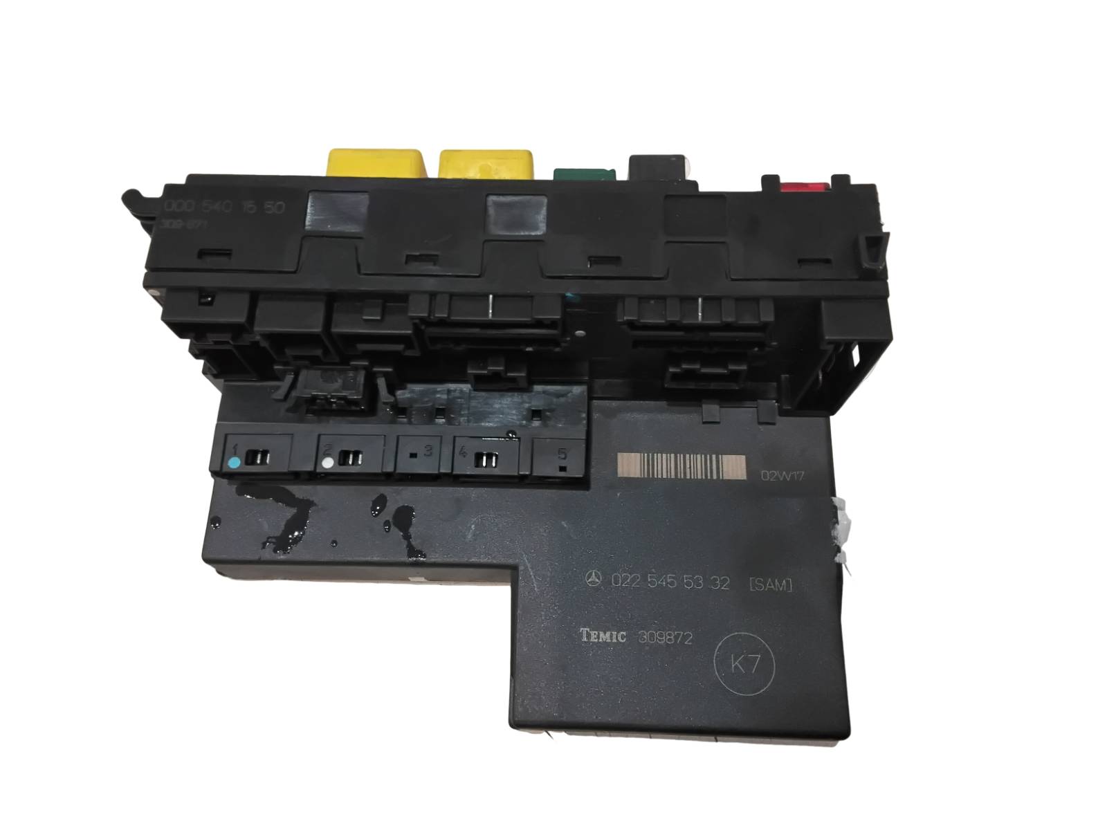 Scatola Fusibili (Temic Mercedes-benz) 0225455332 309872 Usato