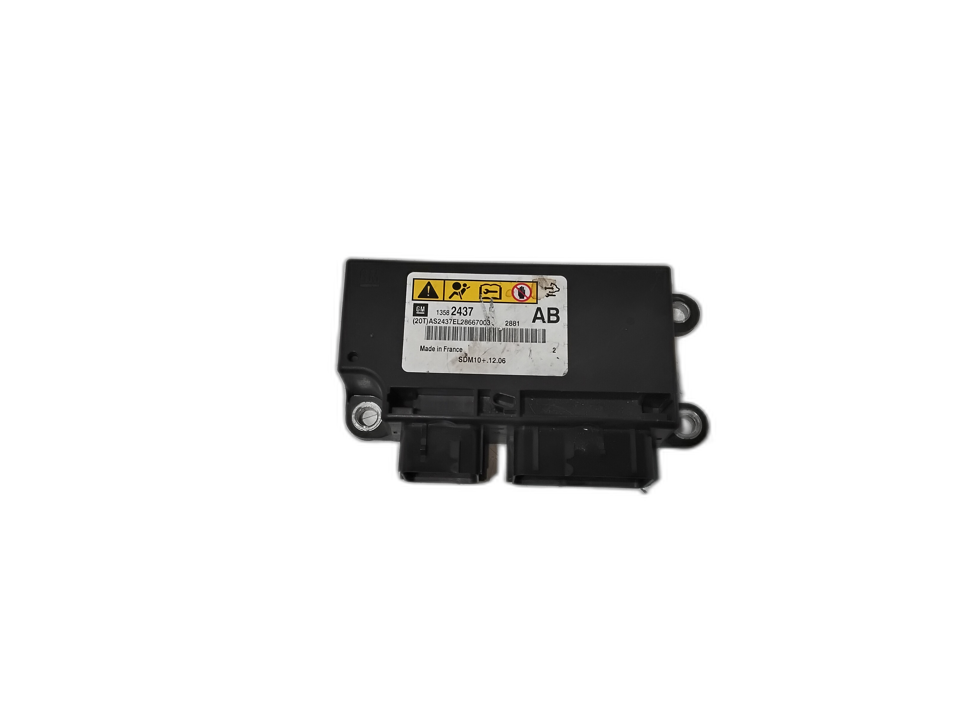 Centralina Comando Airbag 13595562 Usato