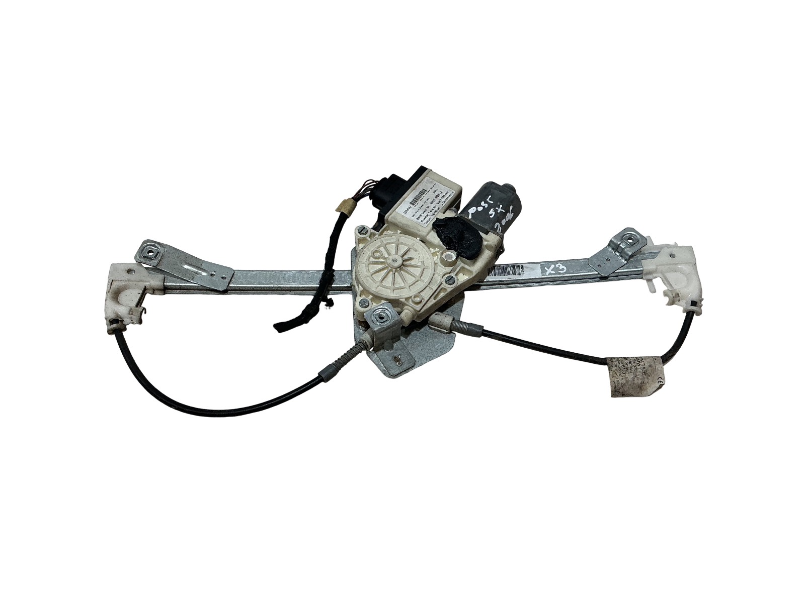 Alzacristallo Elettr. Porta Post. Sinistro (Bmw) 51353448251 S007-083-007 Usato