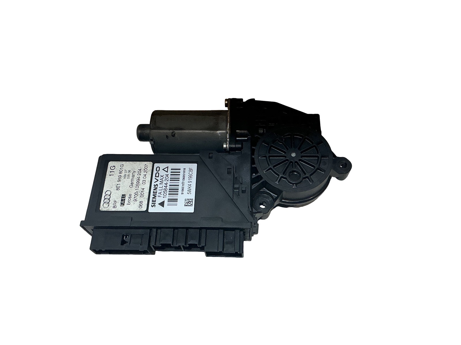 Motorino Alzacristallo Porta Ant. Sinistro (Siemens Vdo Bosch) 8E1959801G 5WK4 9196CBF Usato