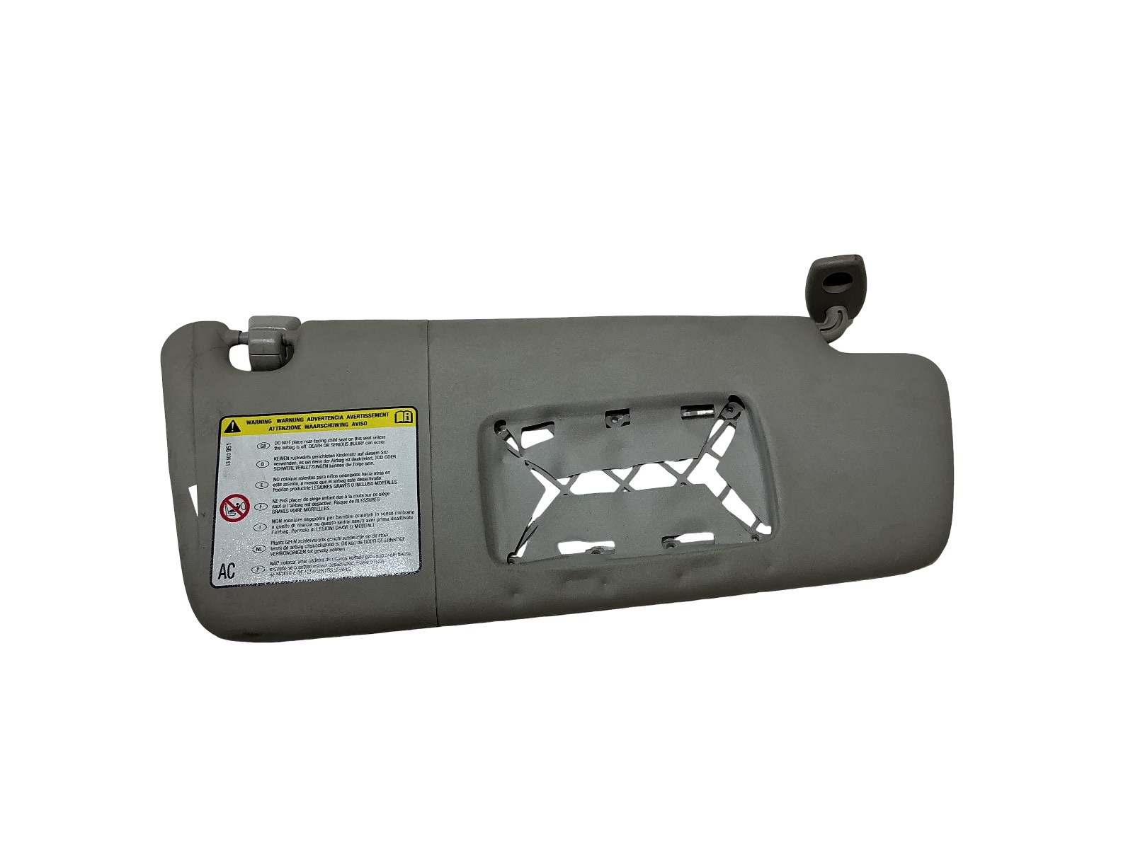 Aletta Parasole Parabrezza Destro 13424487 13503951 Usato