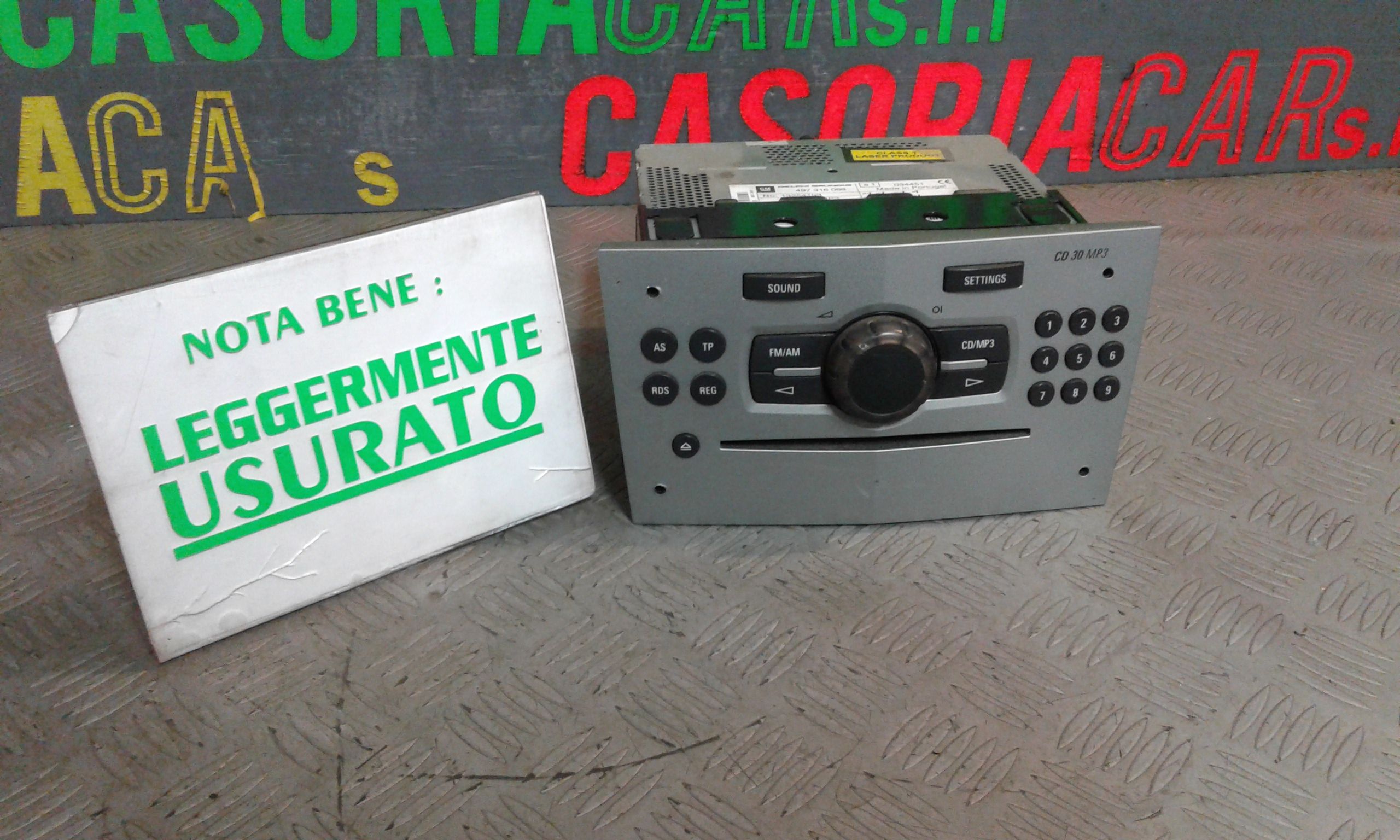 Autoradio 13254188 Usato