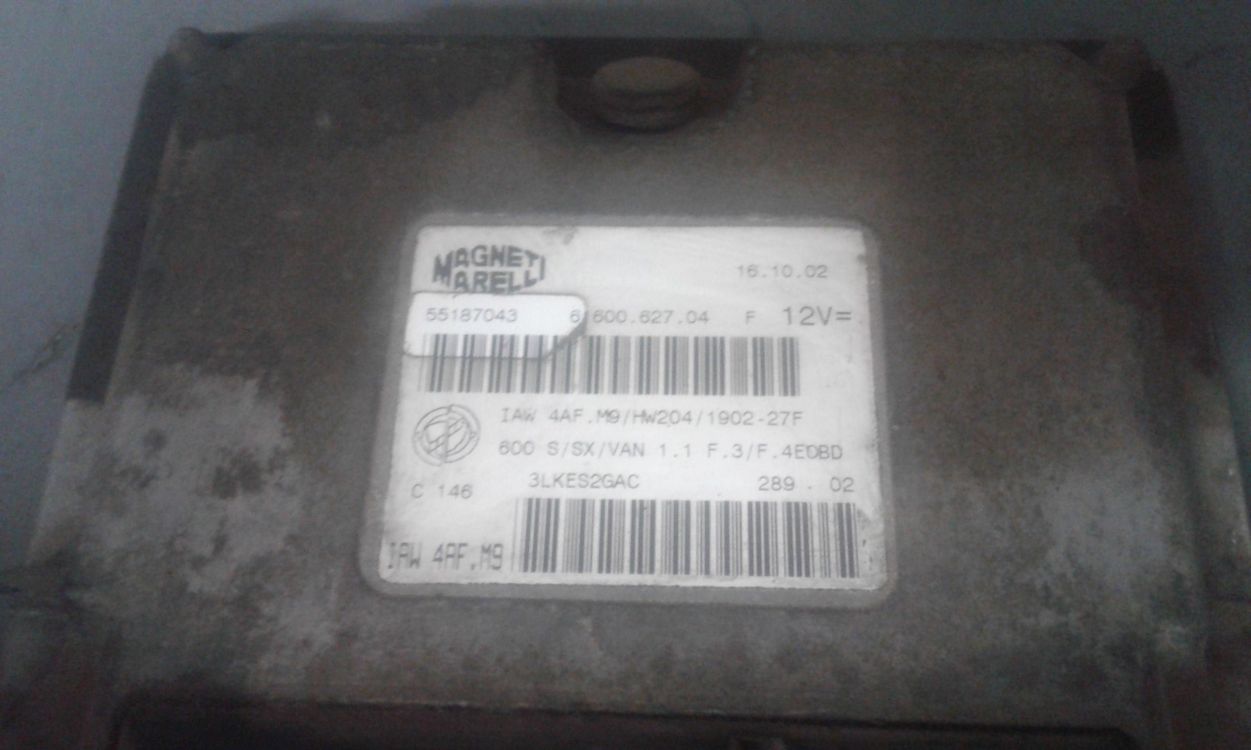 Centralina Iniezione 46820325 Usato