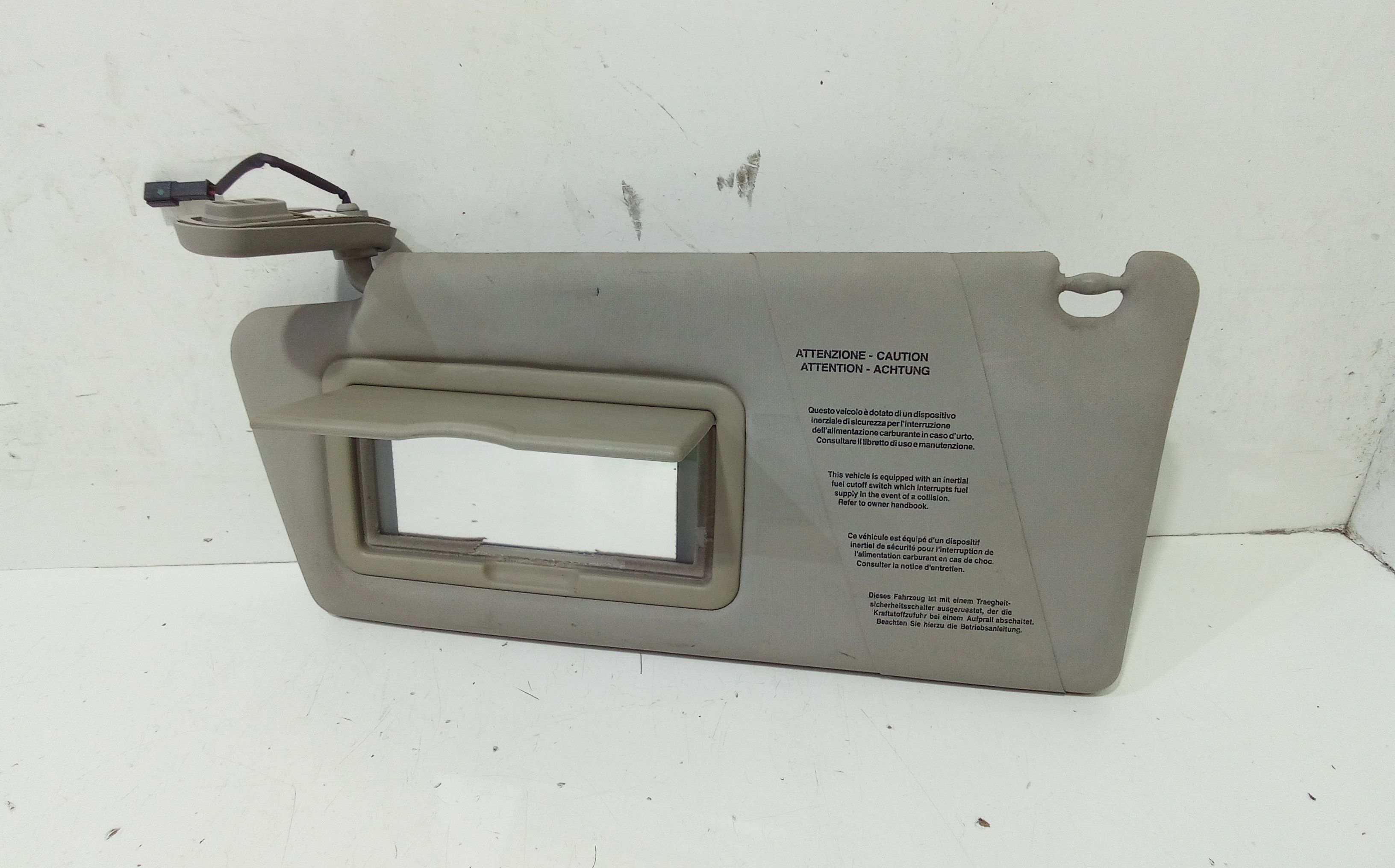 Aletta Parasole Parabrezza Sinistro Usato