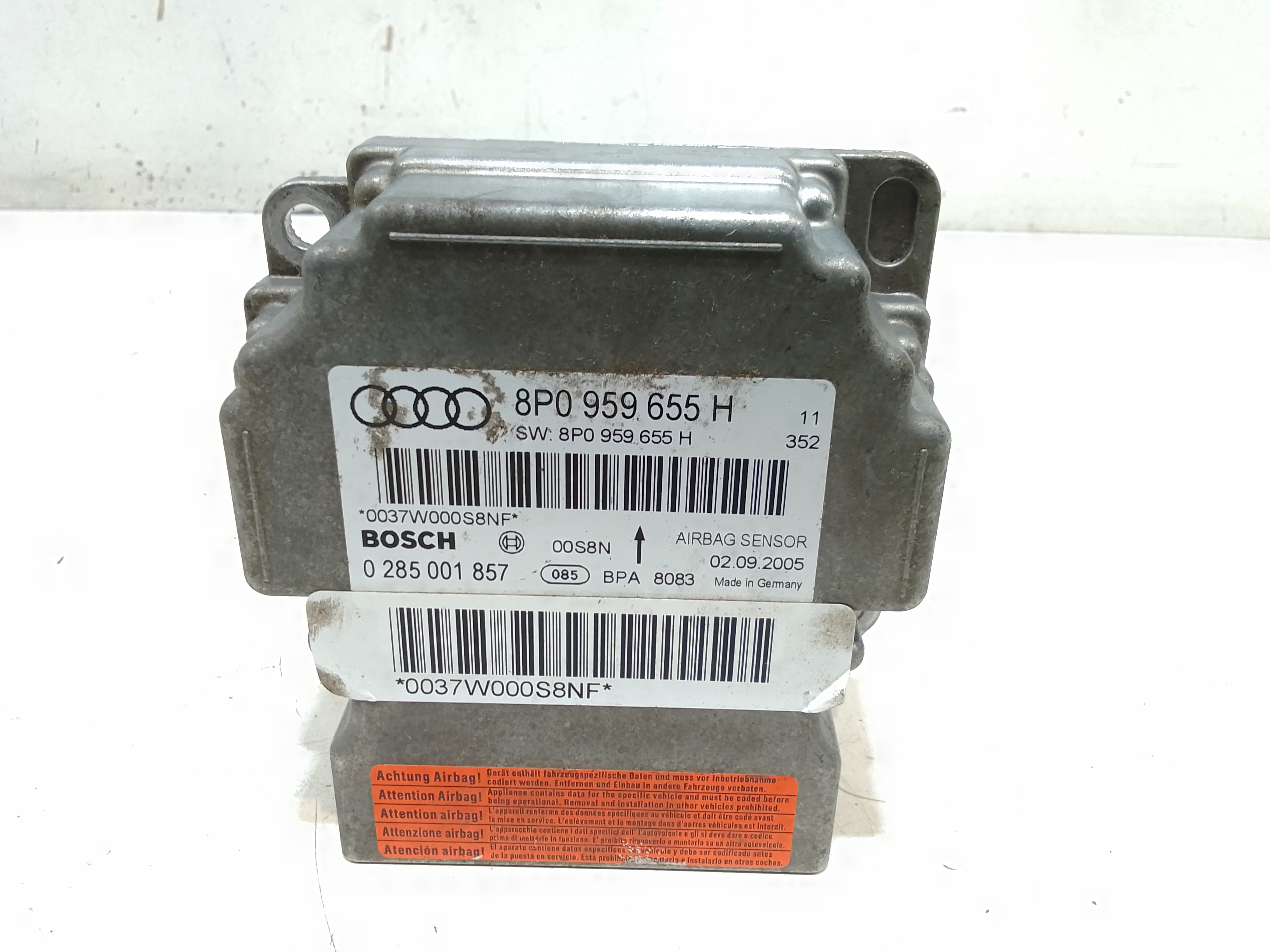 Centralina Comando Airbag 8P0959655N Usato