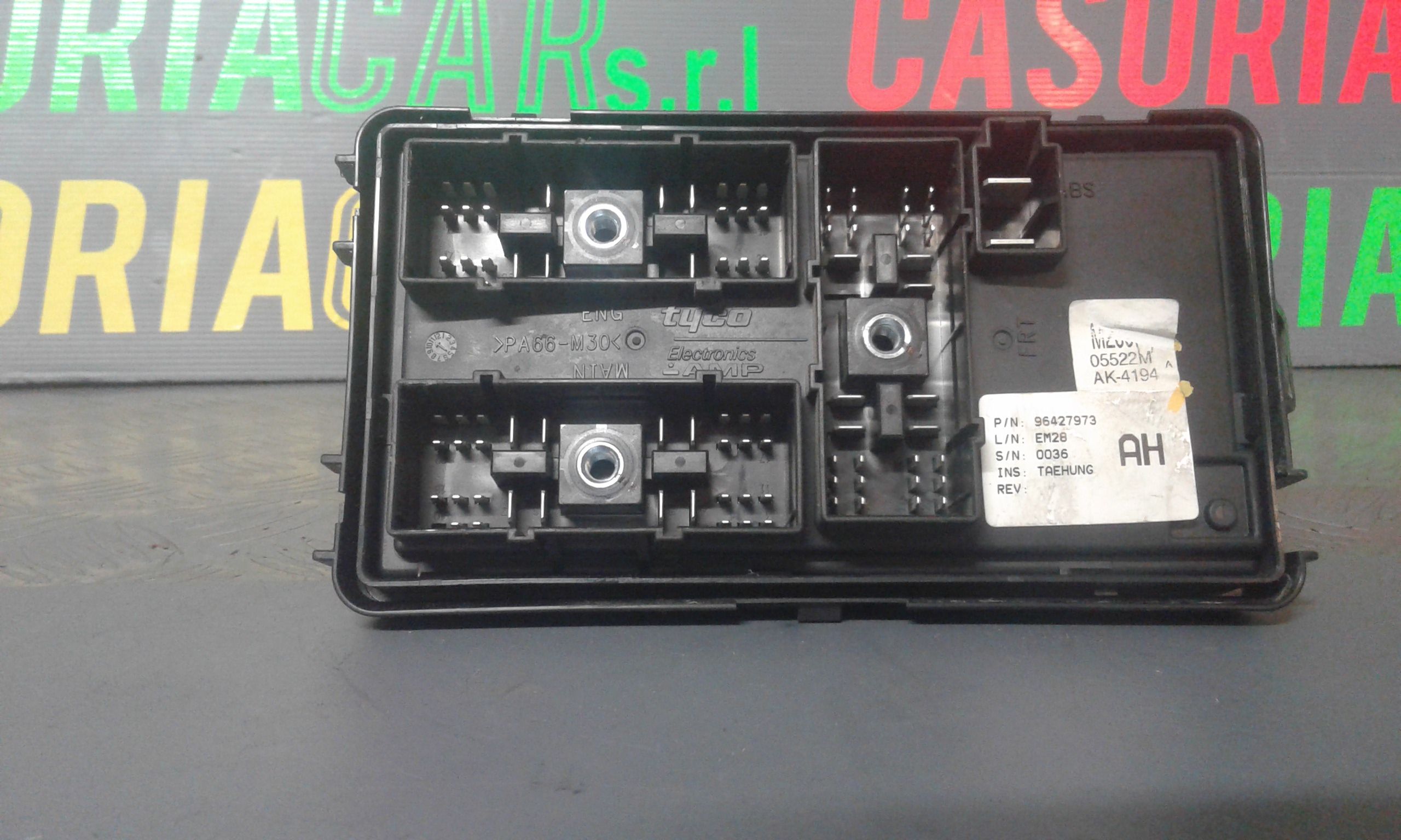 Scatola Fusibili Usato