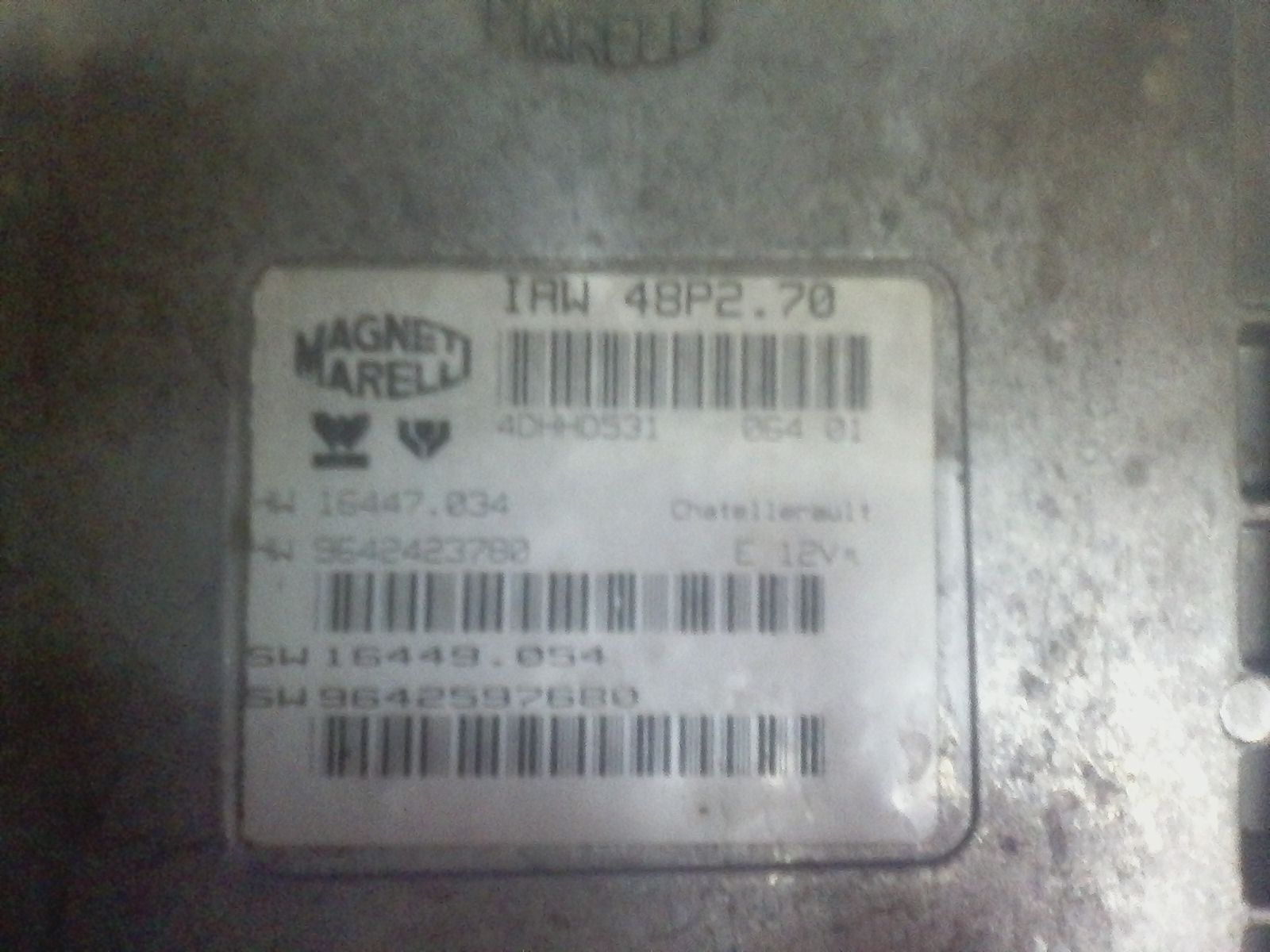 Centralina Iniezione 1929RF Usato