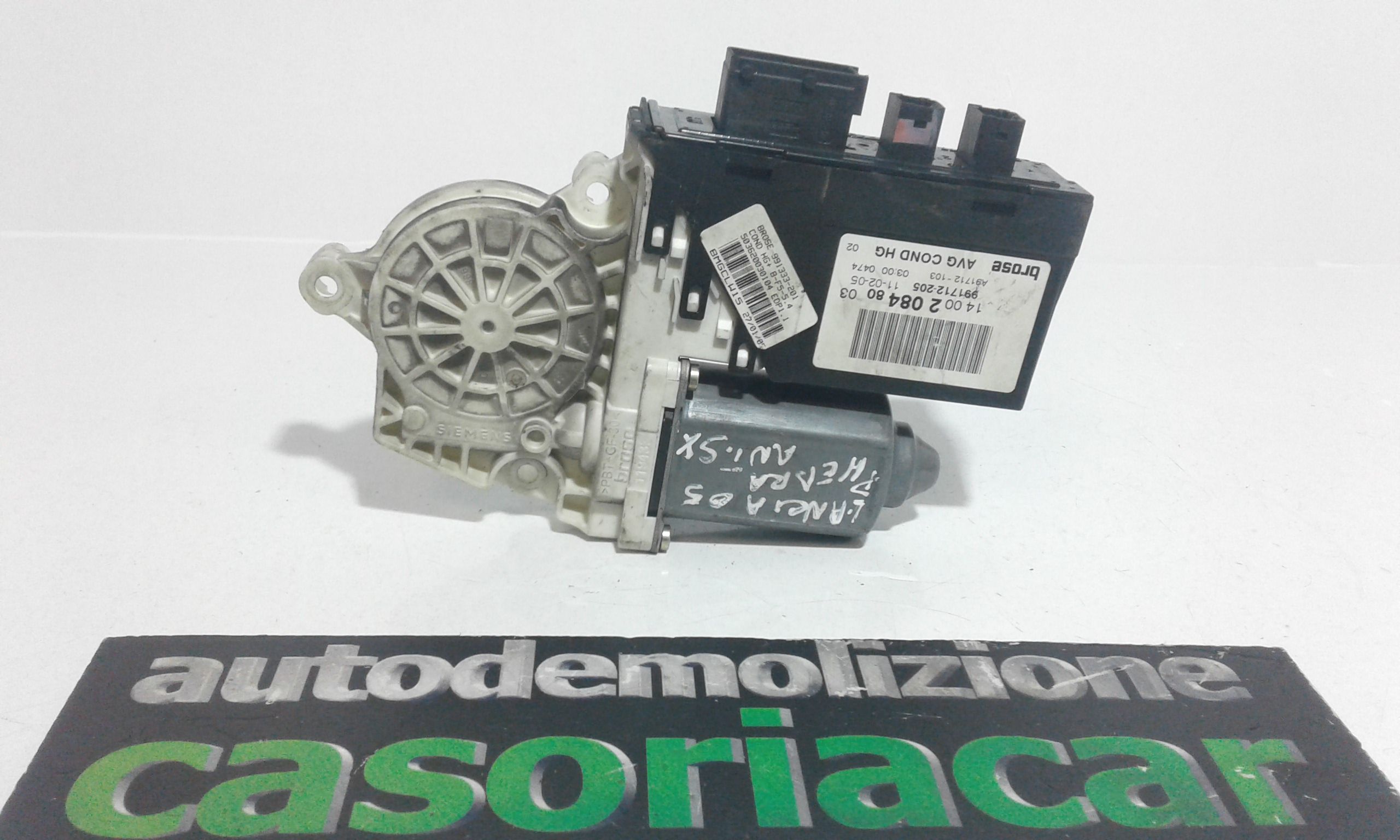 Motorino Alzacristallo Porta Ant. Sinistro 1400207980 Usato