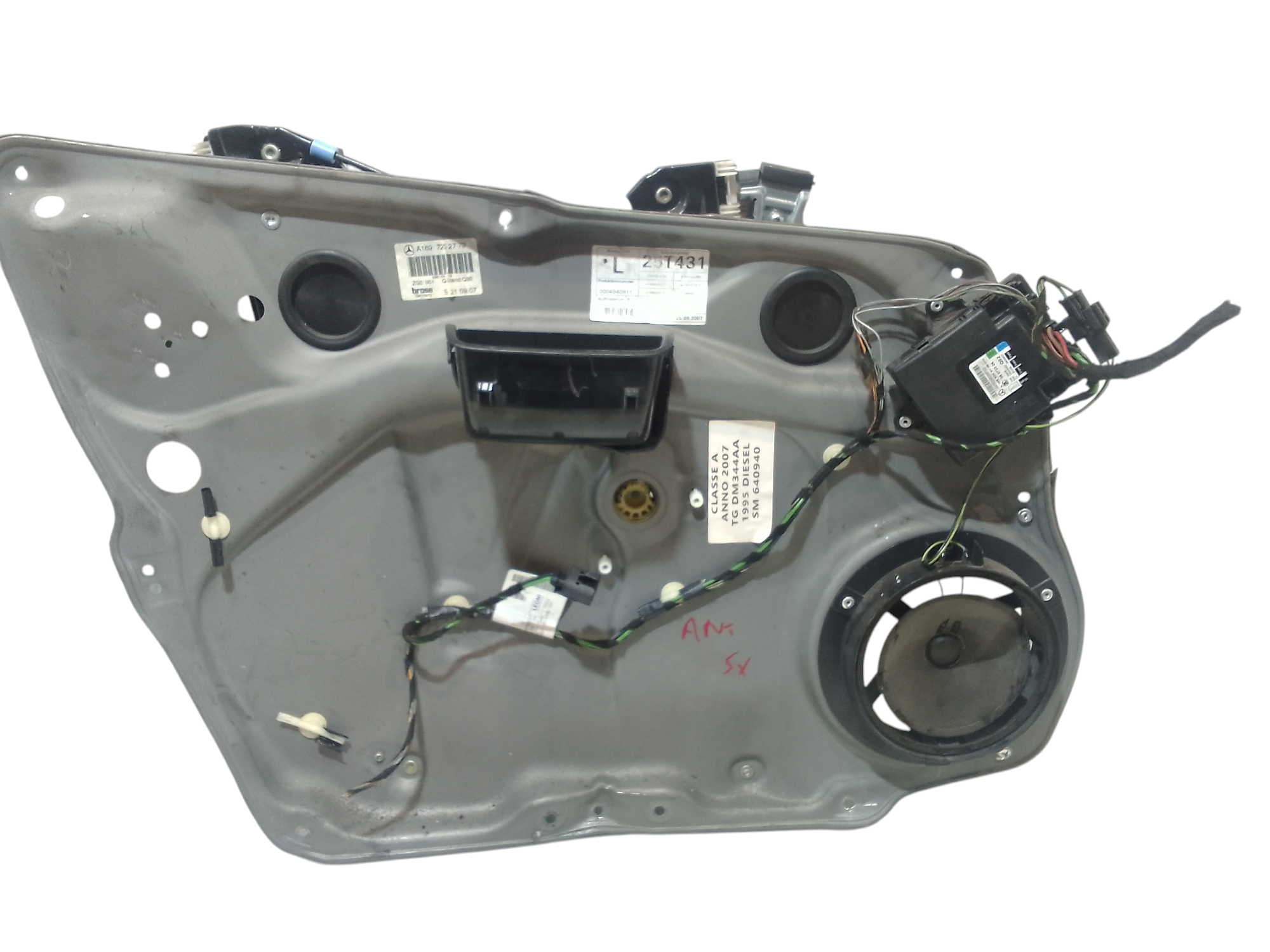 Alzacristallo Porta Ant. Sinistro Usato