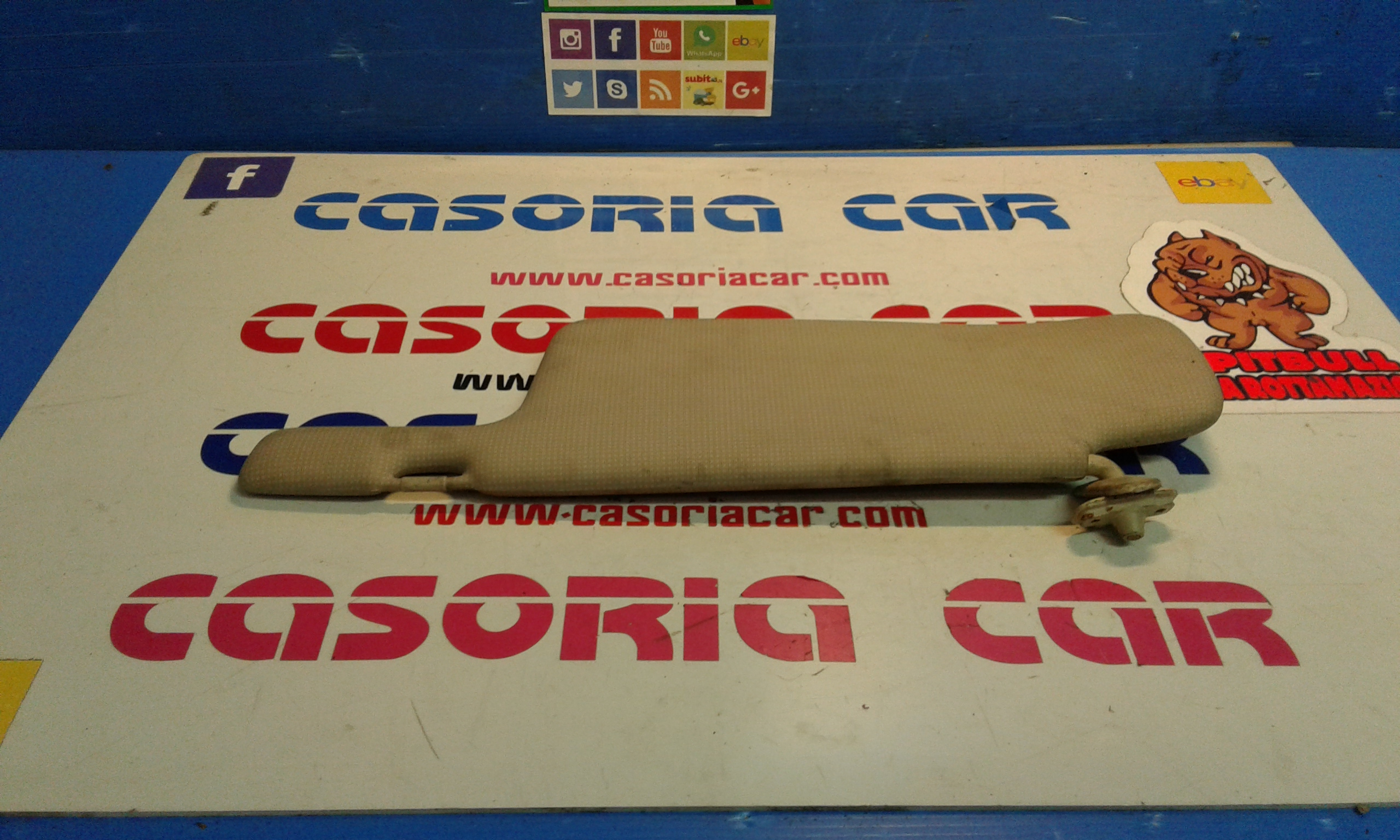 Aletta Parasole Parabrezza Destro Usato