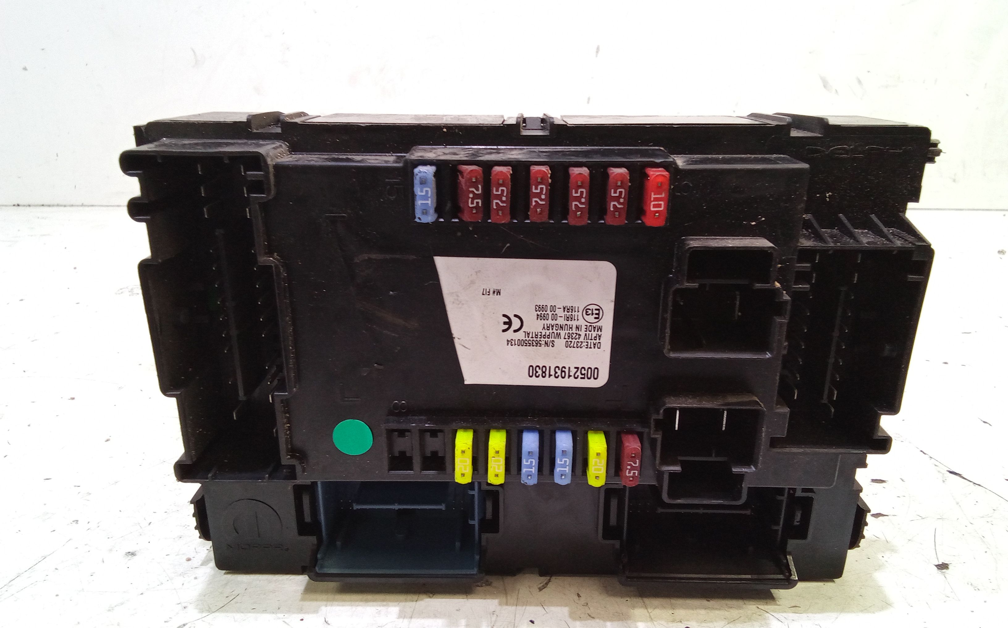 Scatola Fusibili Usato