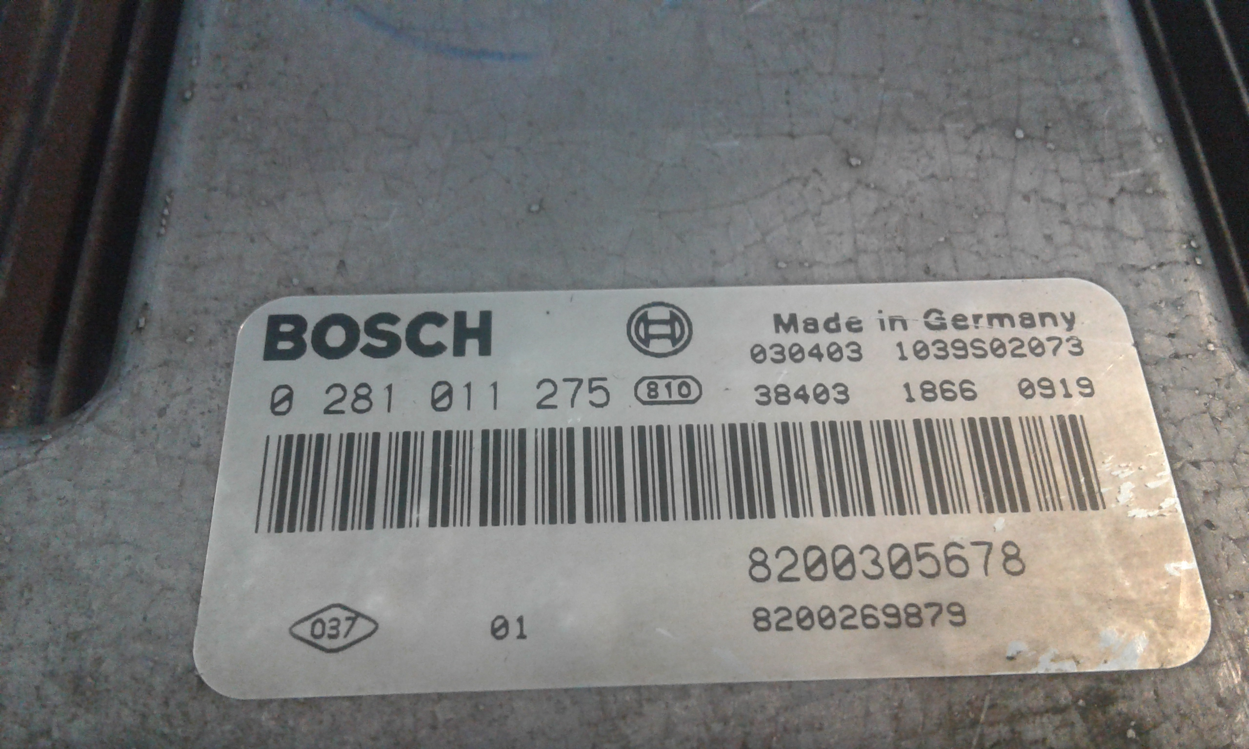 Centralina Iniezione 8200321263 Usato