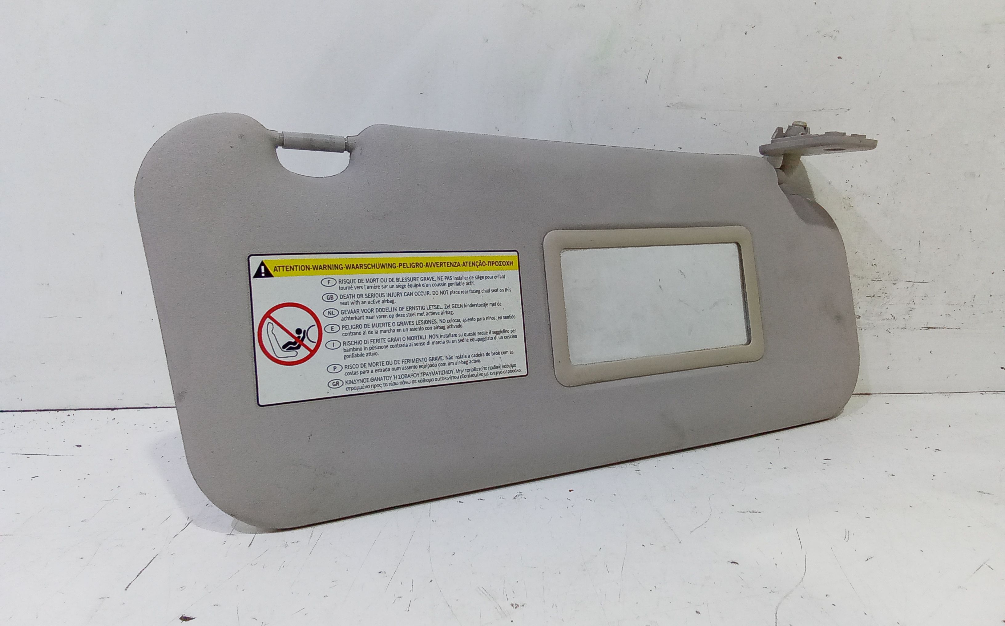 Aletta Parasole Parabrezza Destro Usato