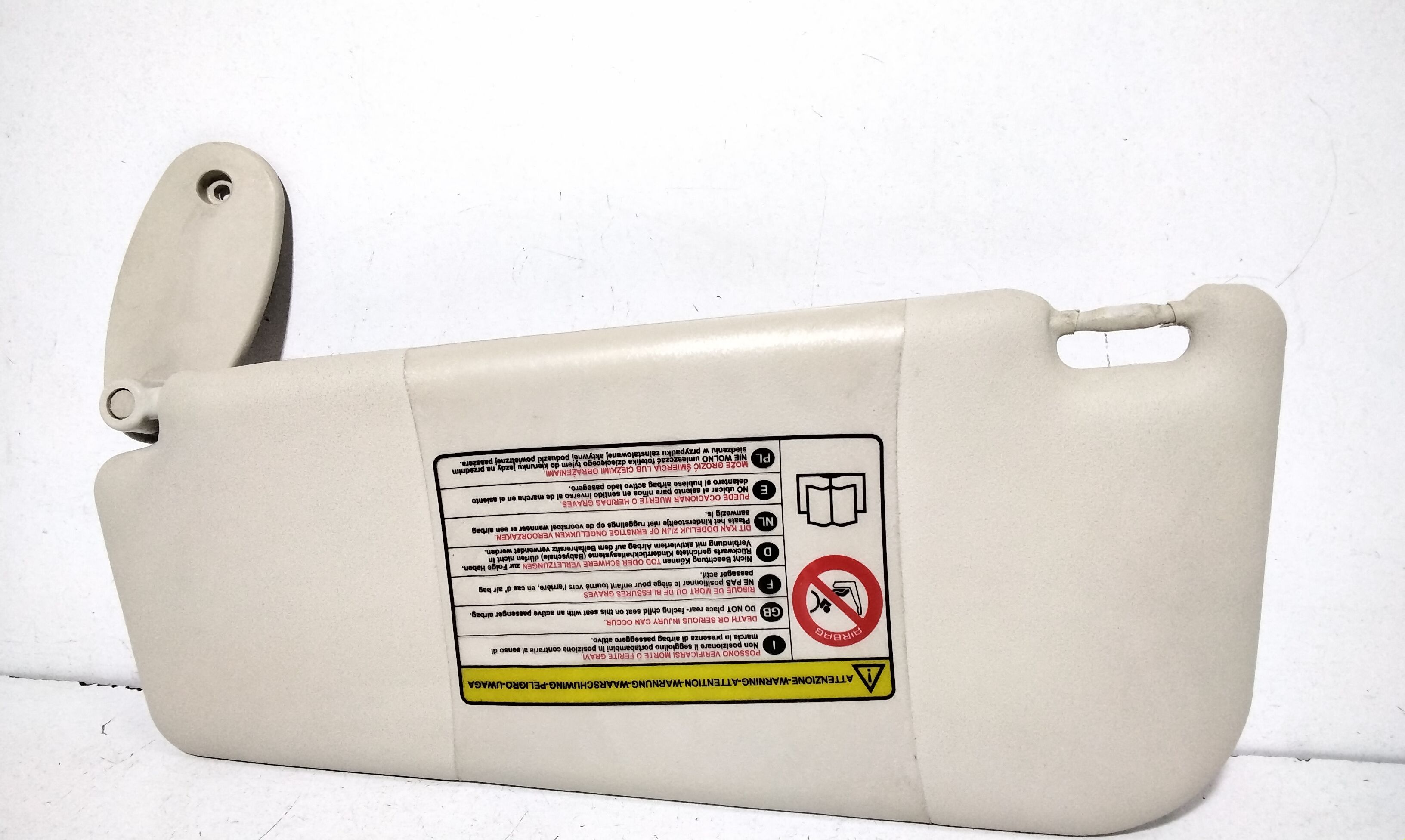 Aletta Parasole Parabrezza Destro 735411165 Usato