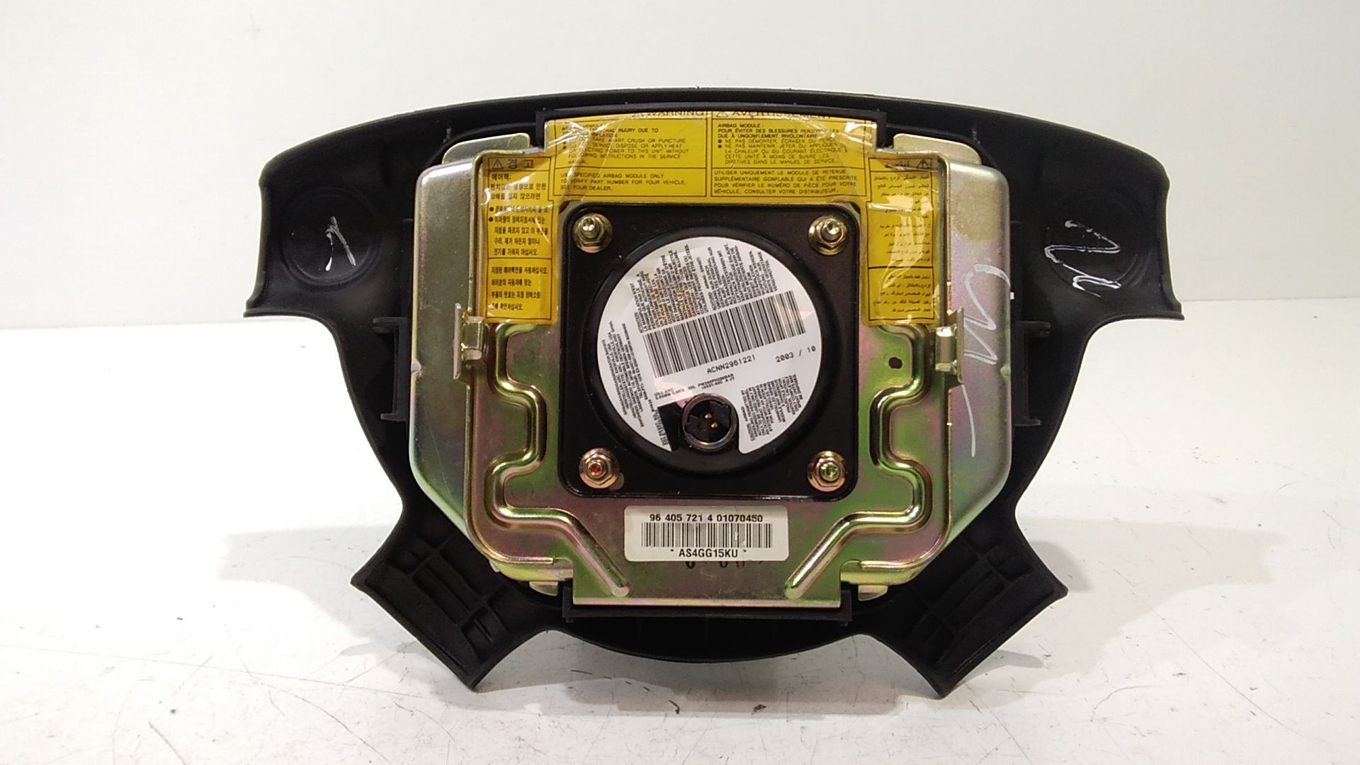 Dispositivo Airbag Lato Guida 96399503 Usato