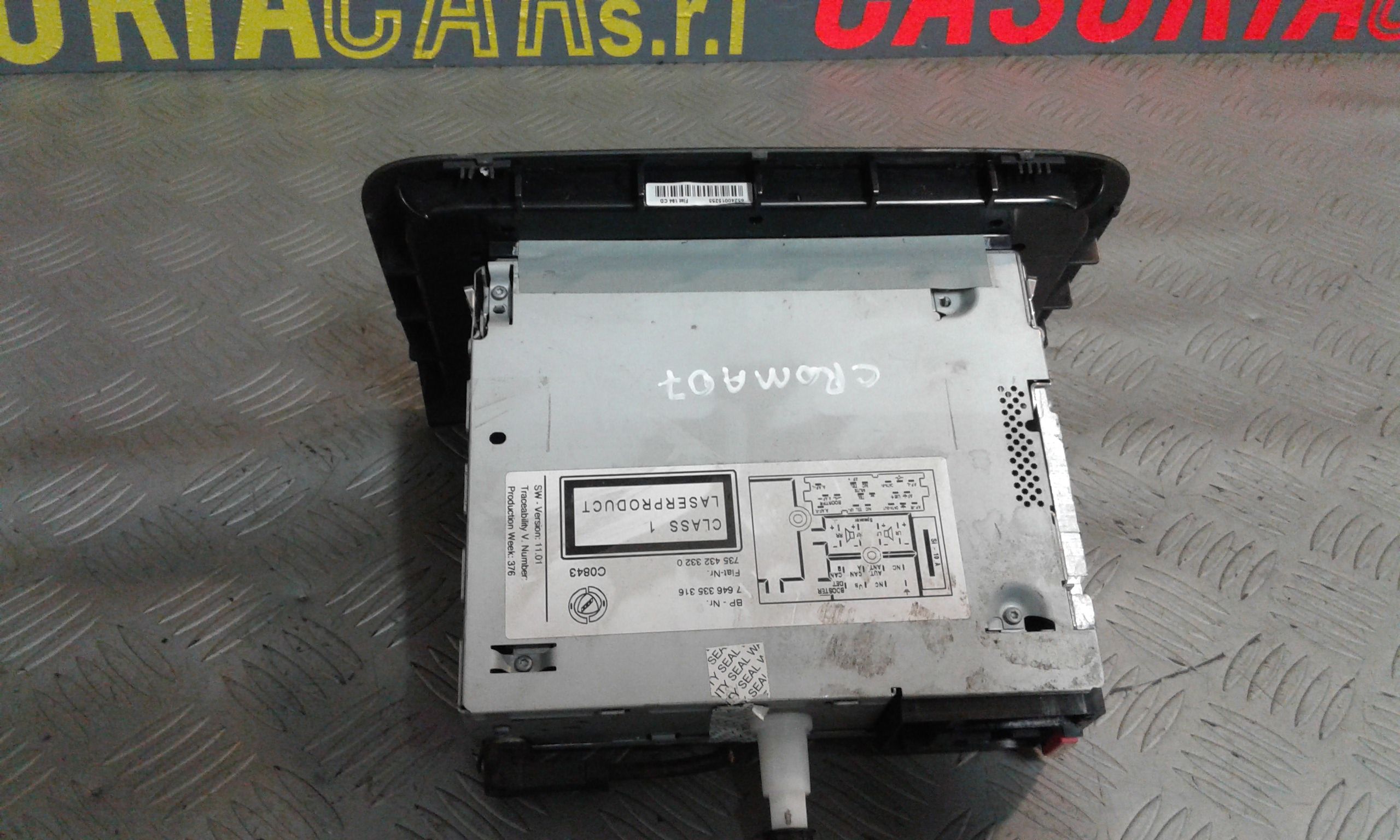 Autoradio 735432332 Usato