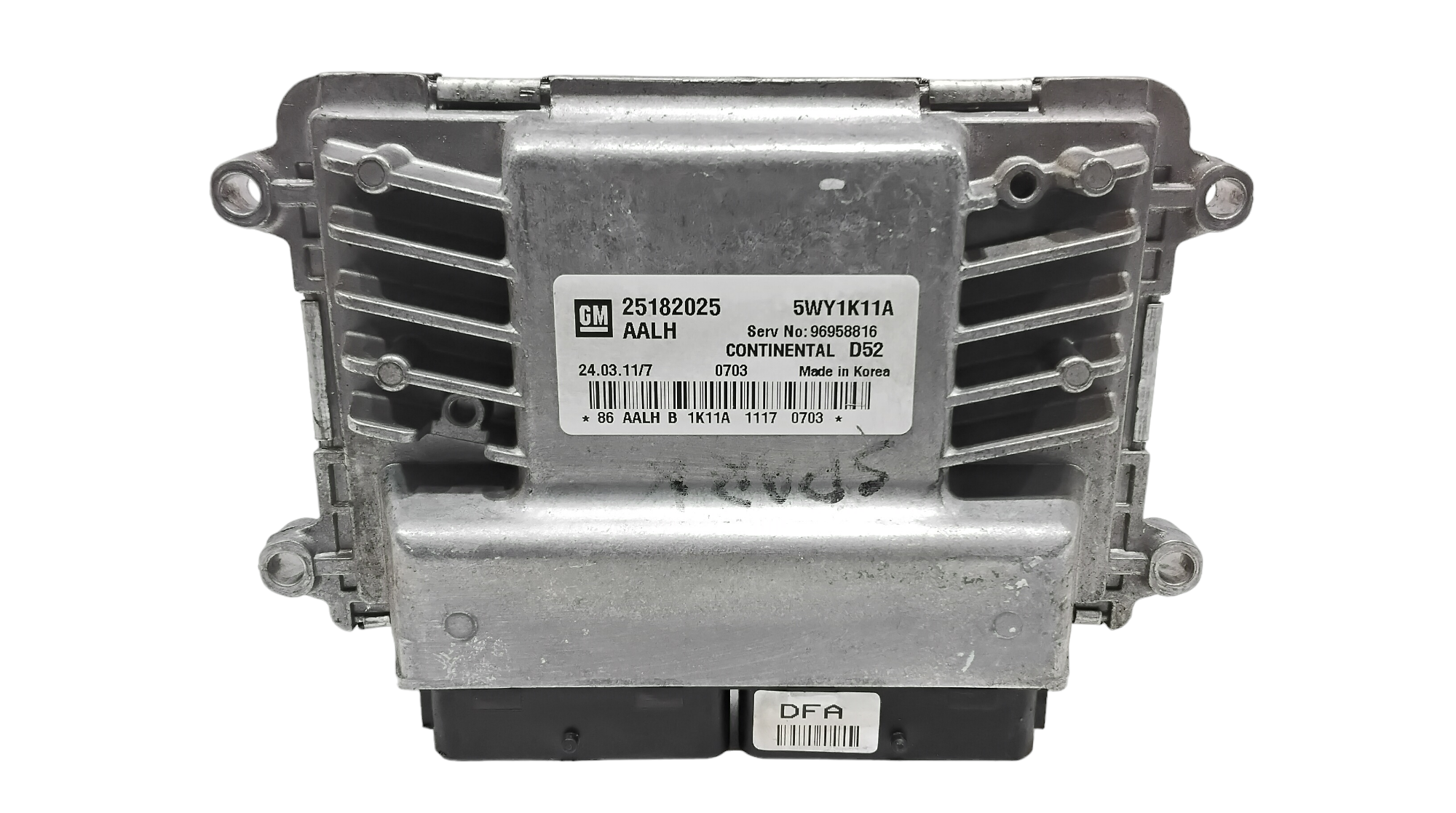 Centralina Iniezione 25183778 Usato