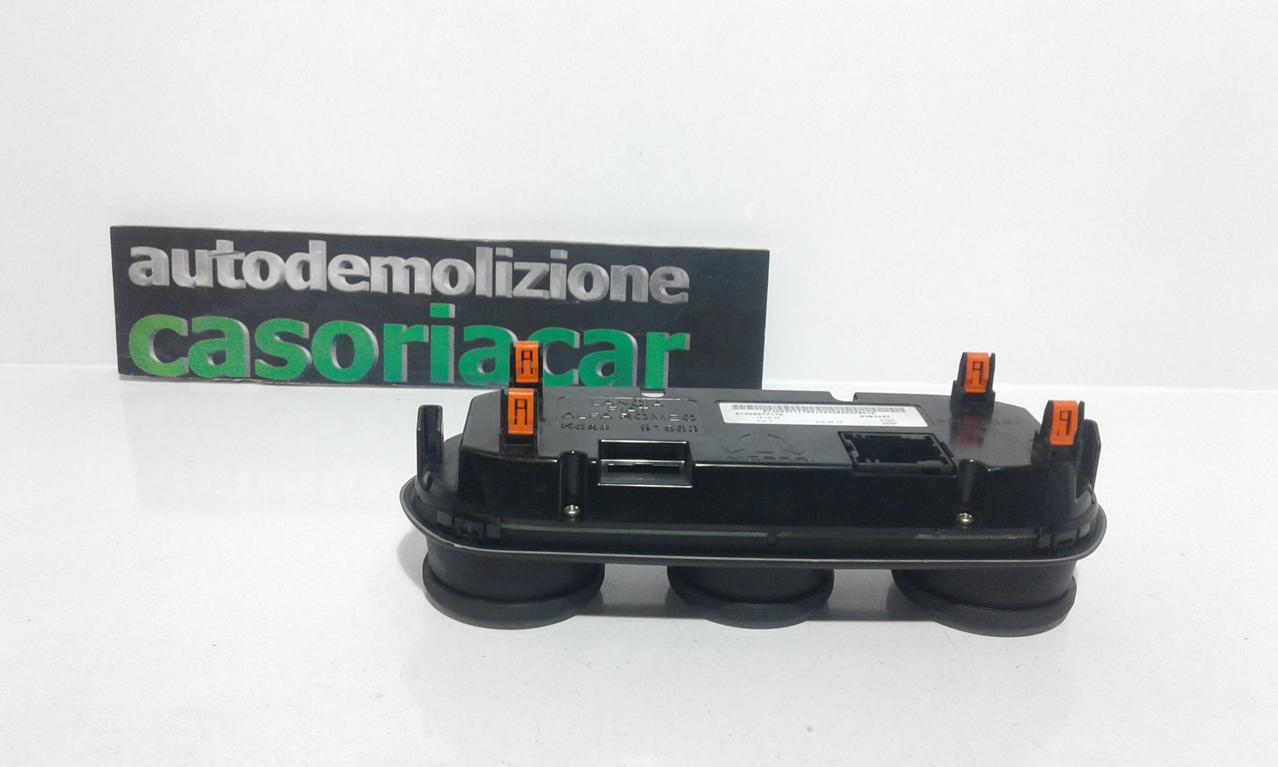 Blocco Comando Climatizzazione 735646103 Usato