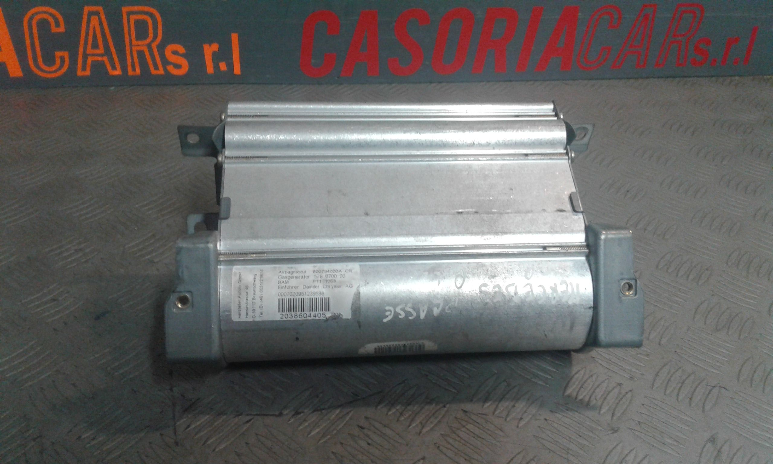 Dispositivo Airbag Lato Passeggero A2038602905 Usato